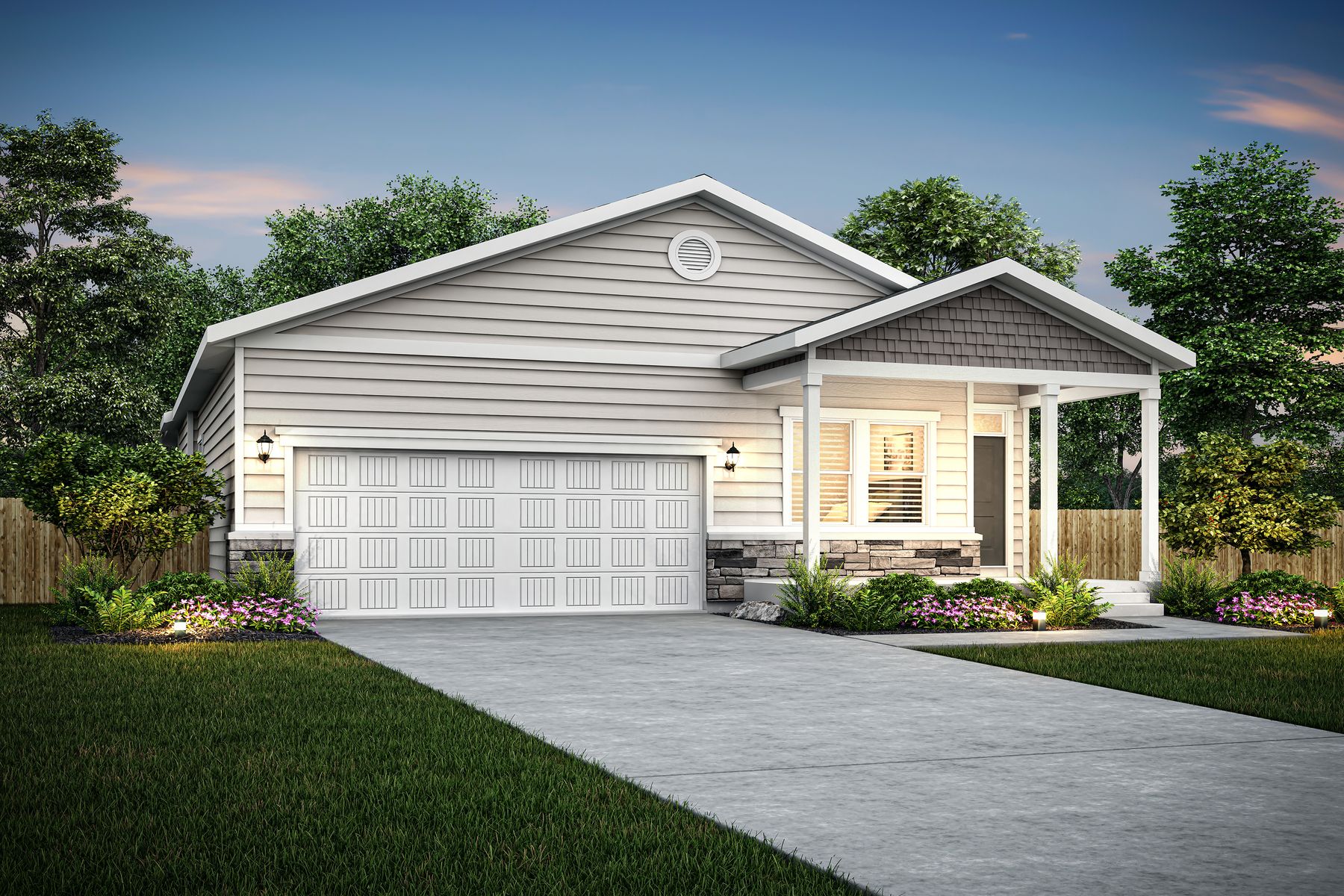 The Arapaho is a beautiful three bedrooom home.
