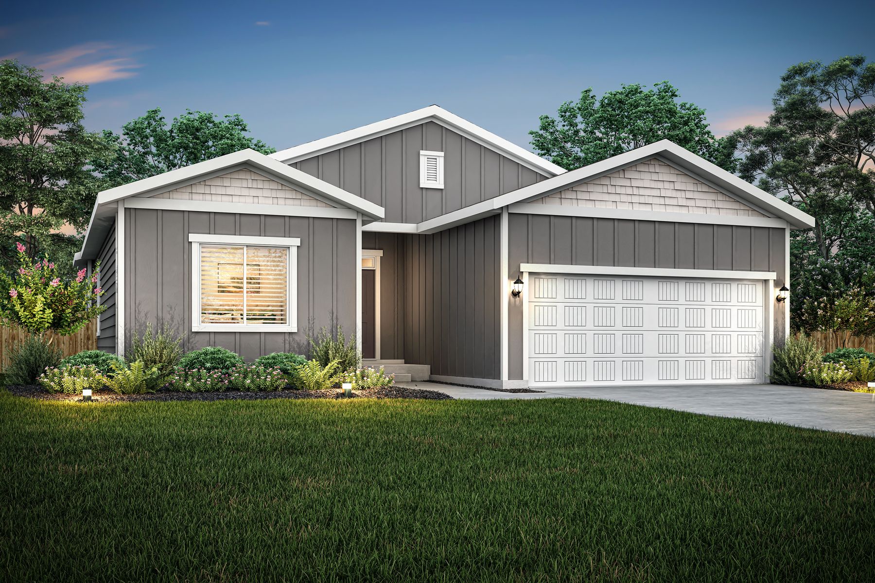 The Durango is a beautiful three bedroom home. 