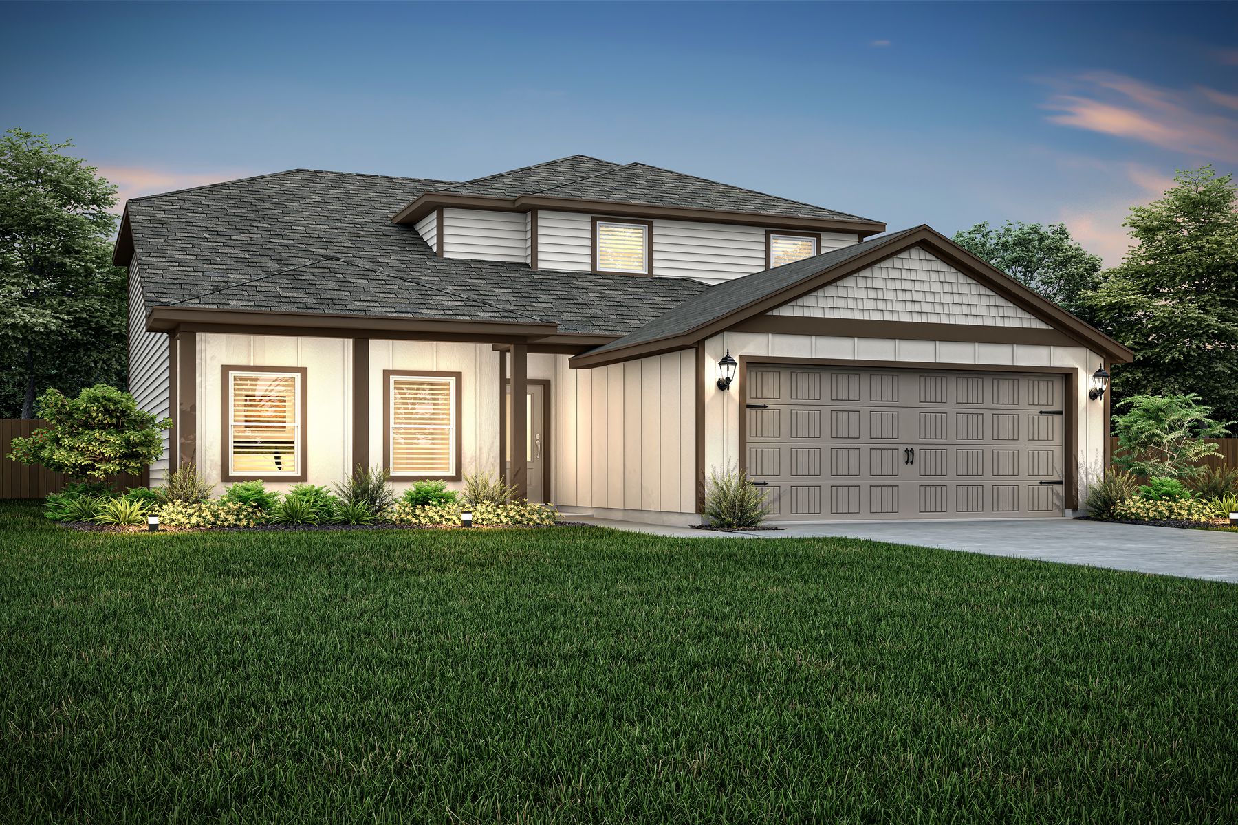 Cypress - Blue Ridge Crossing: Blue Ridge, Texas - LGI Homes