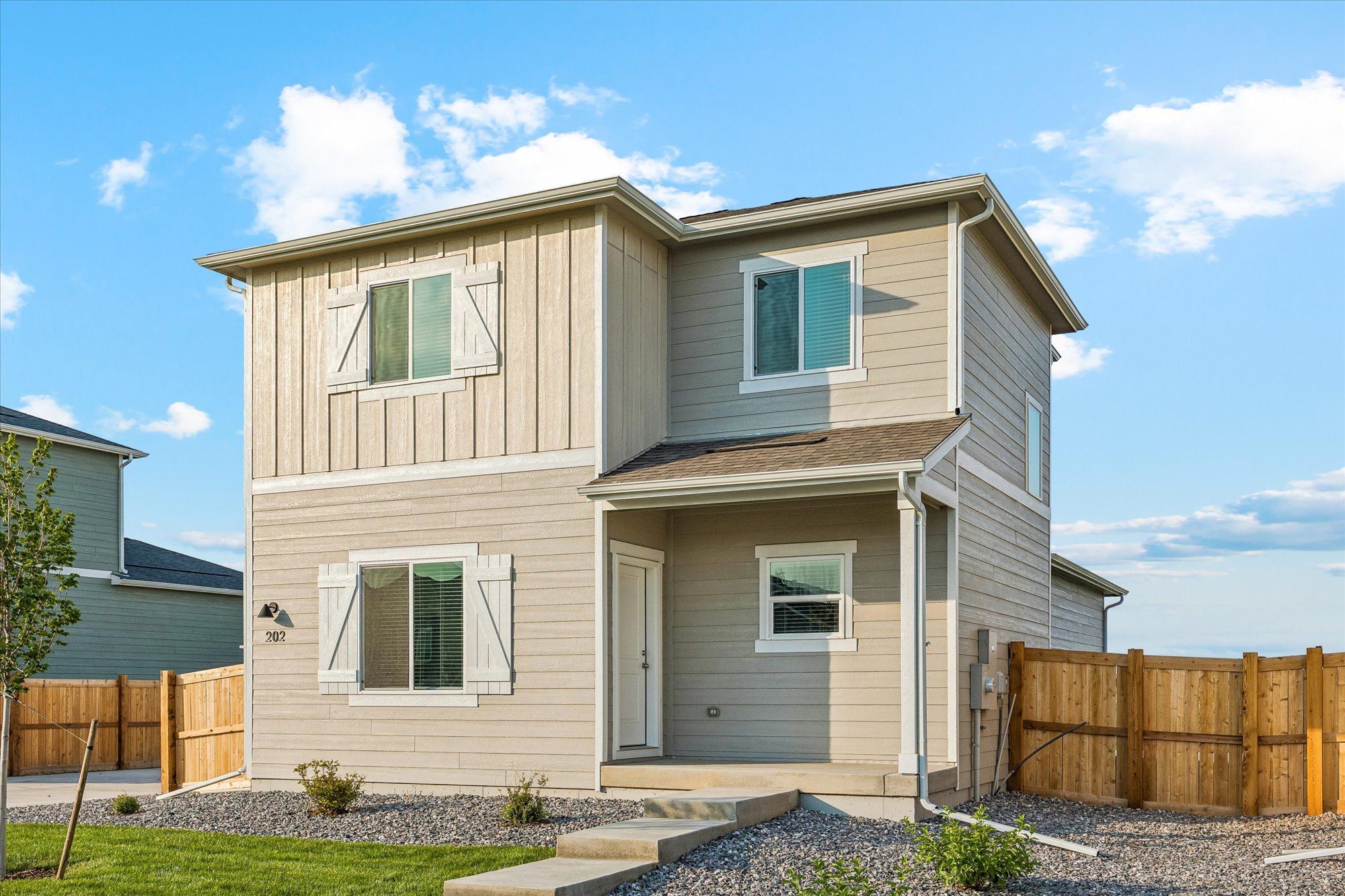 The Carnation has three bedrooms!