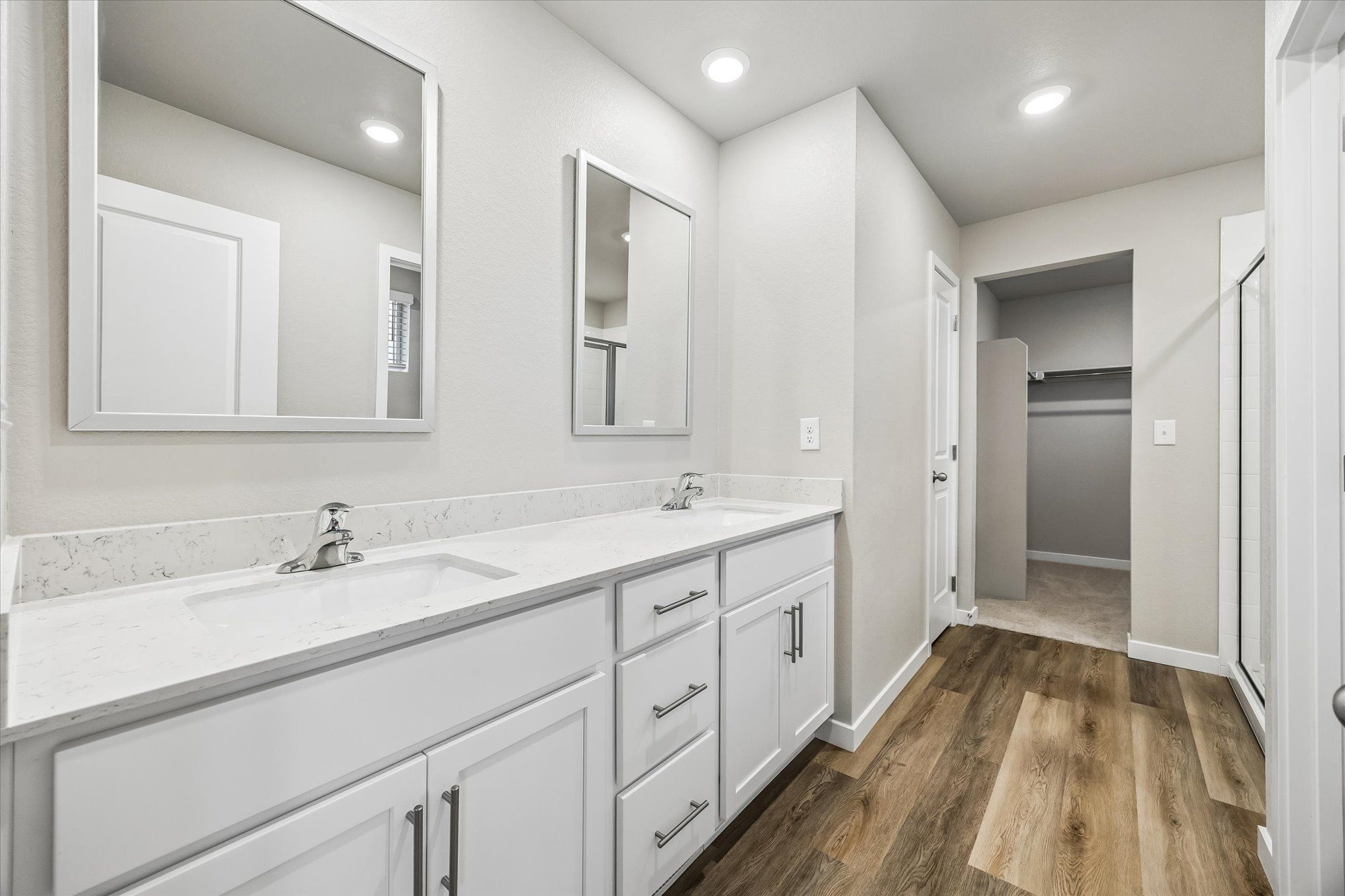 The primary ensuite includes a dual sink!