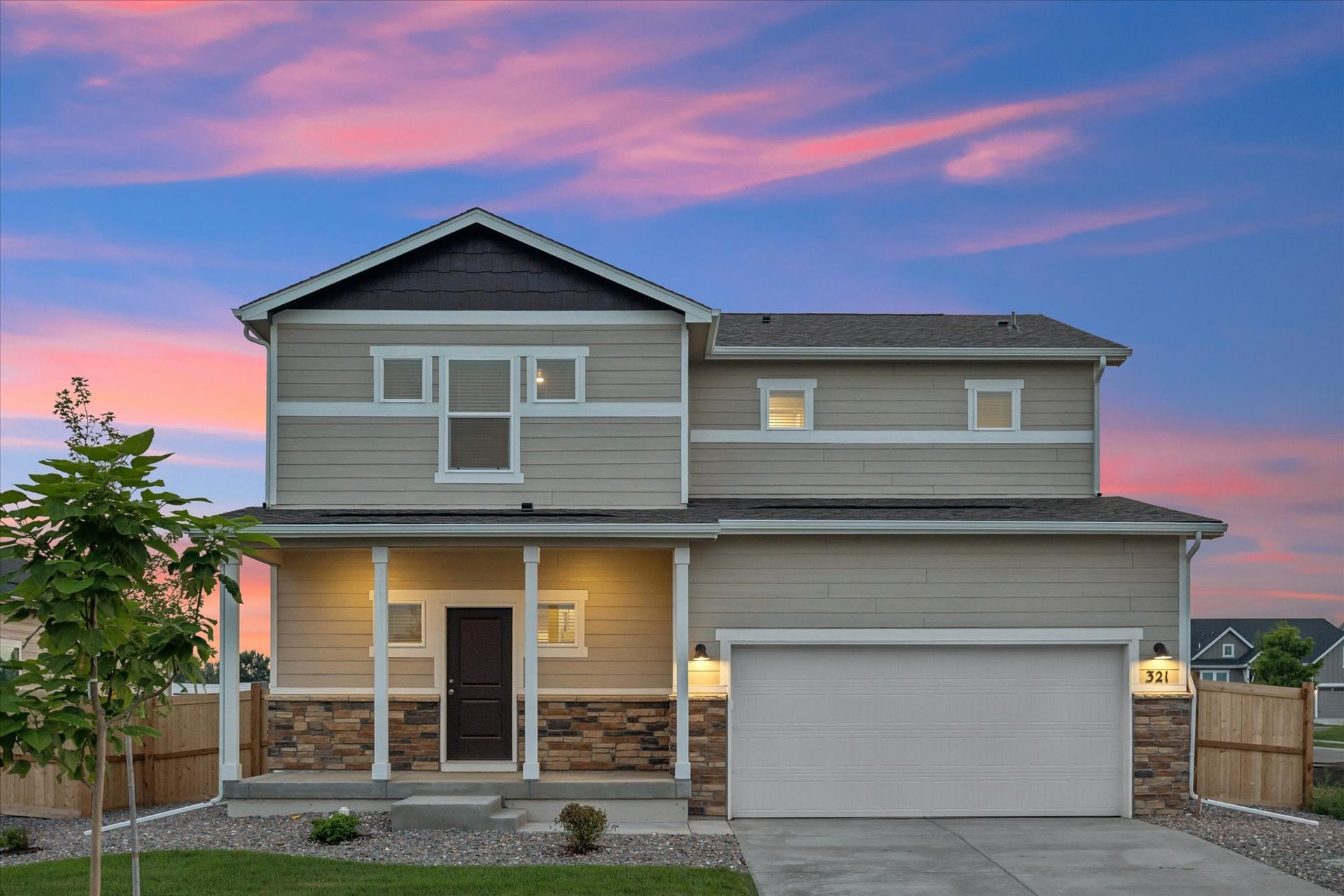 The homes in Farmstead have enough space for you and your family!