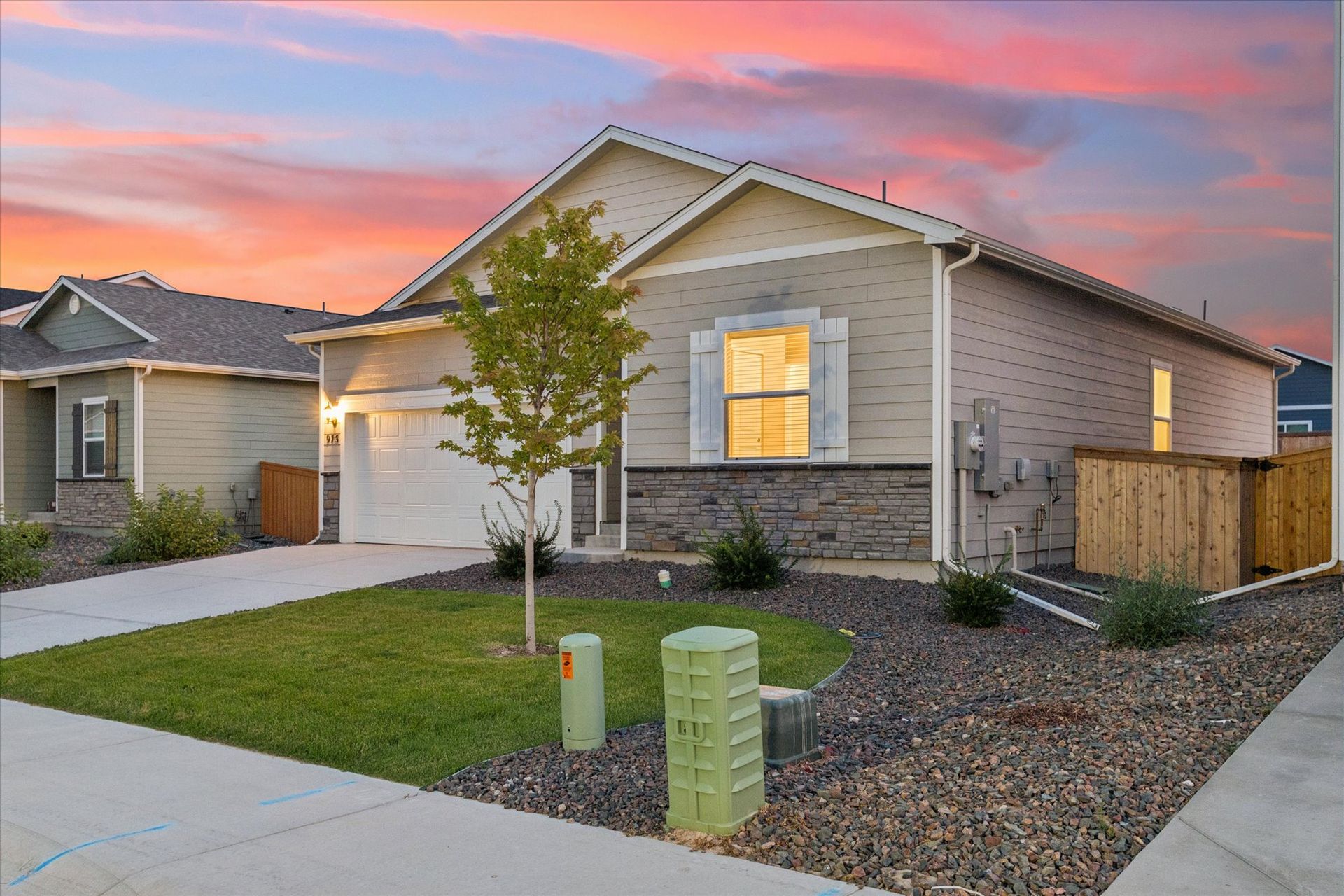 The Chatfield is a beautiful single-story home.