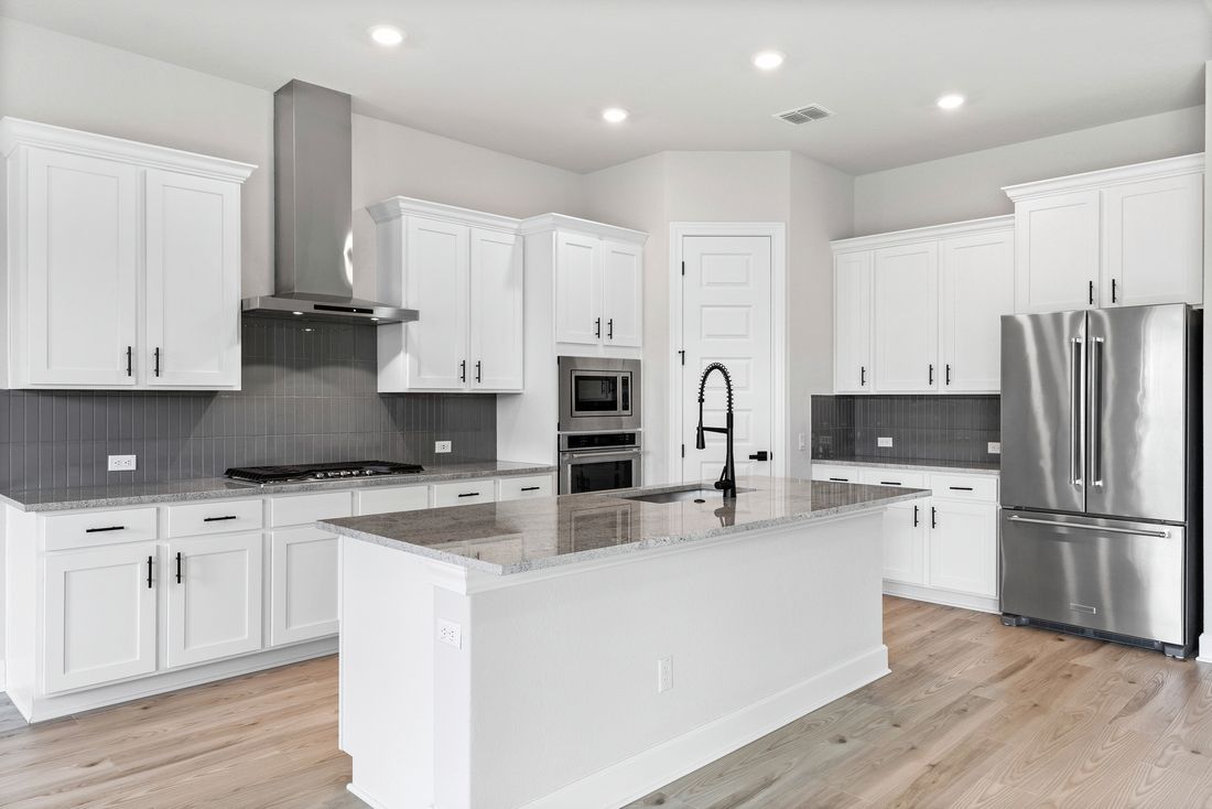 Stunning kitchens with upgrades included