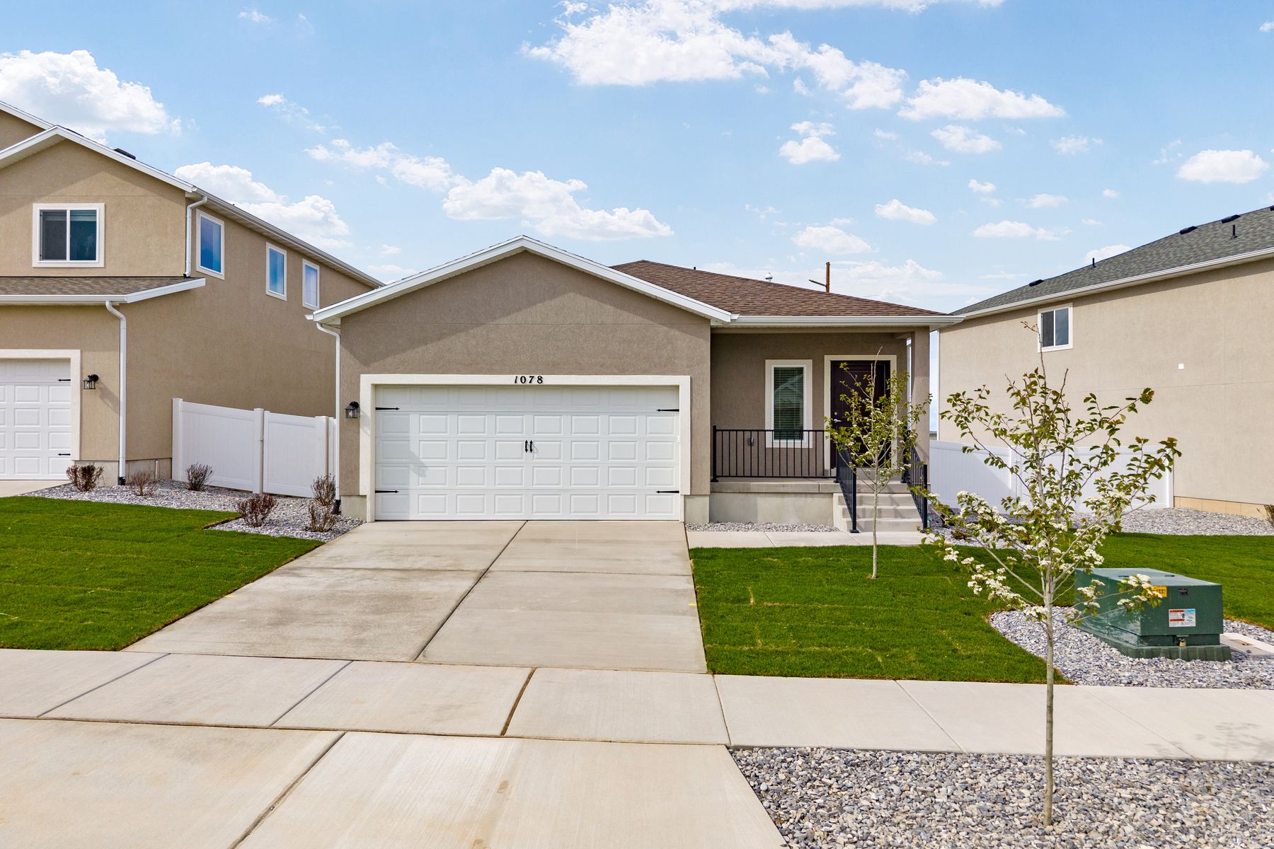 The Cascade is a beautiful one-story home.