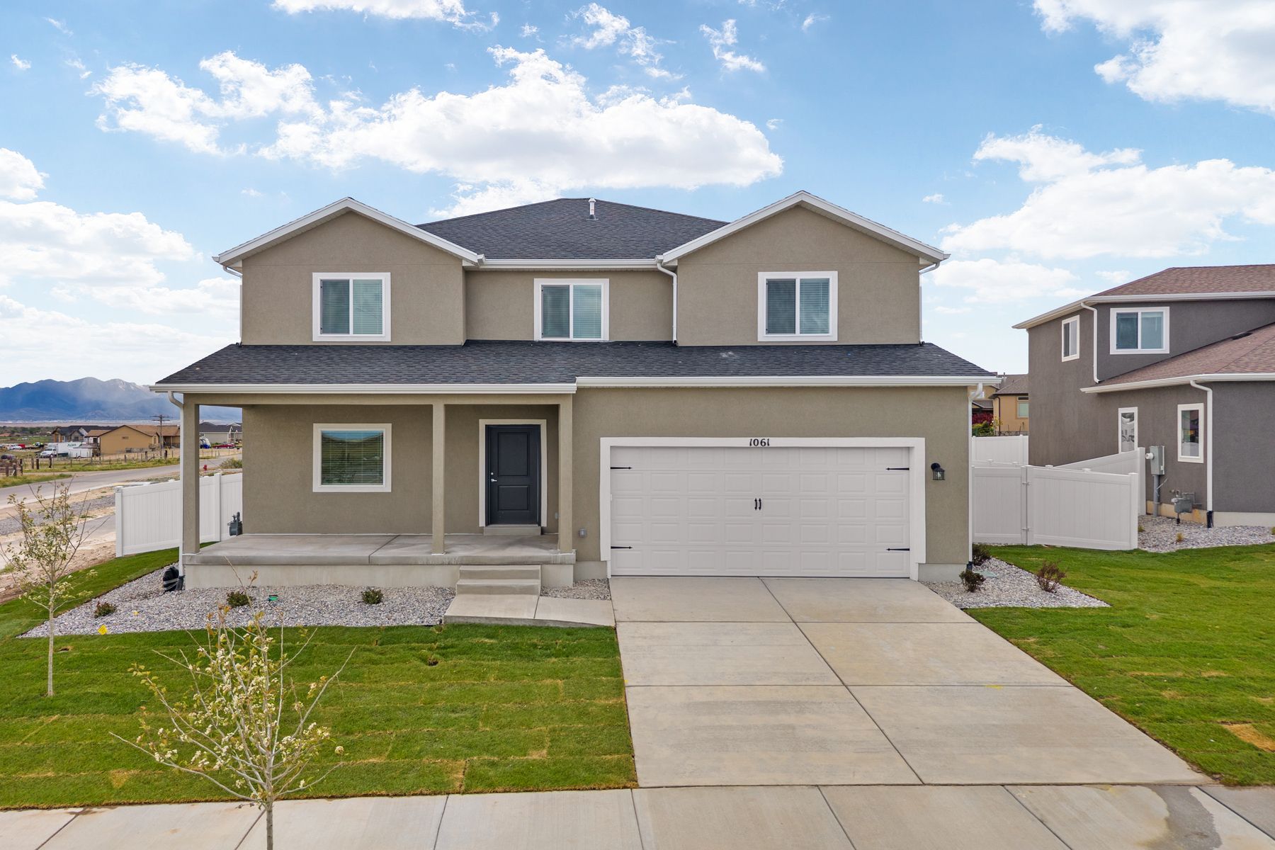 The Provo is a beautiful two-story home.
