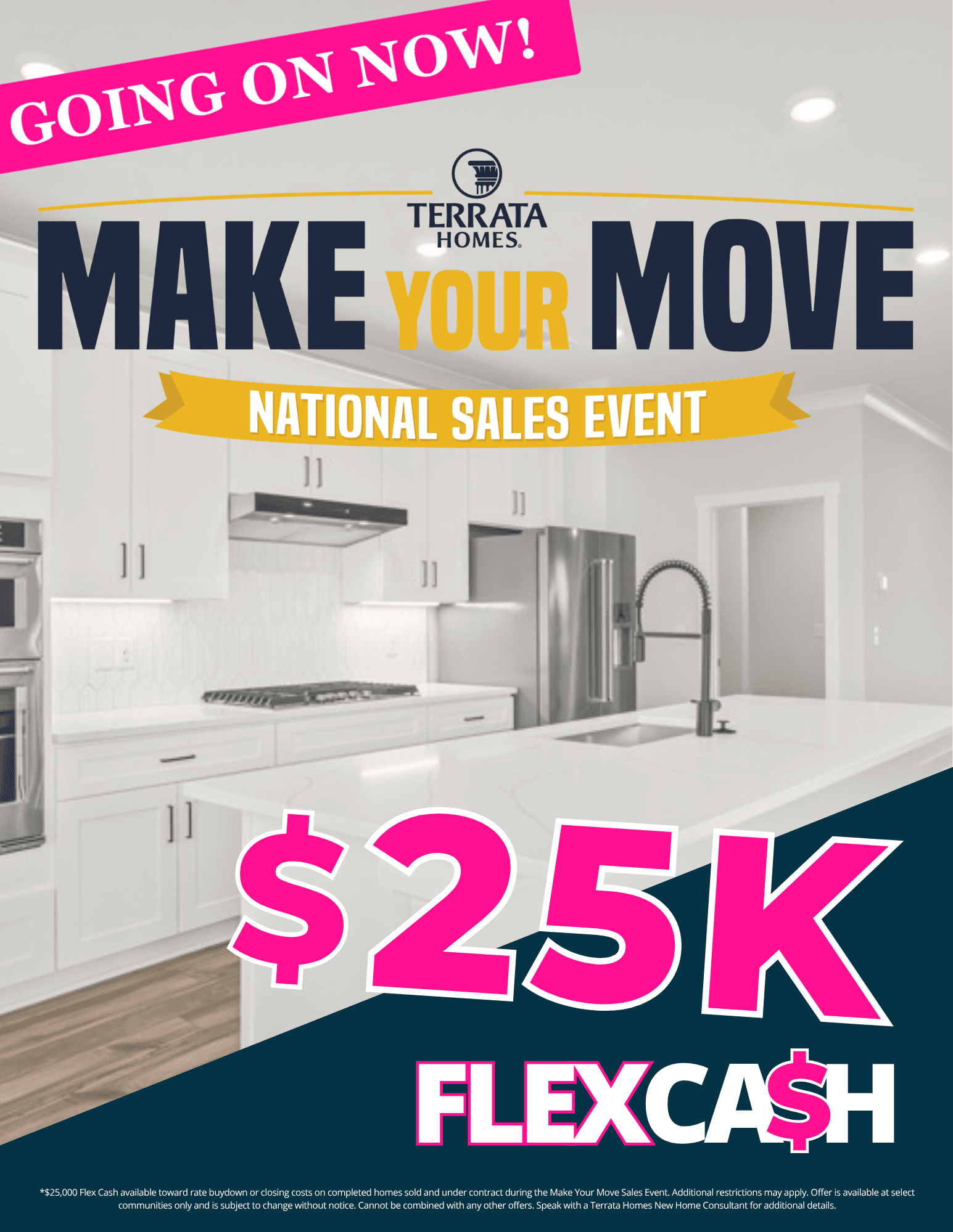 With limited-time incentives, you can save thousands on your new home. Don't wait - There is no better time to find your new home than during our Make Your Move National Sales Event! 