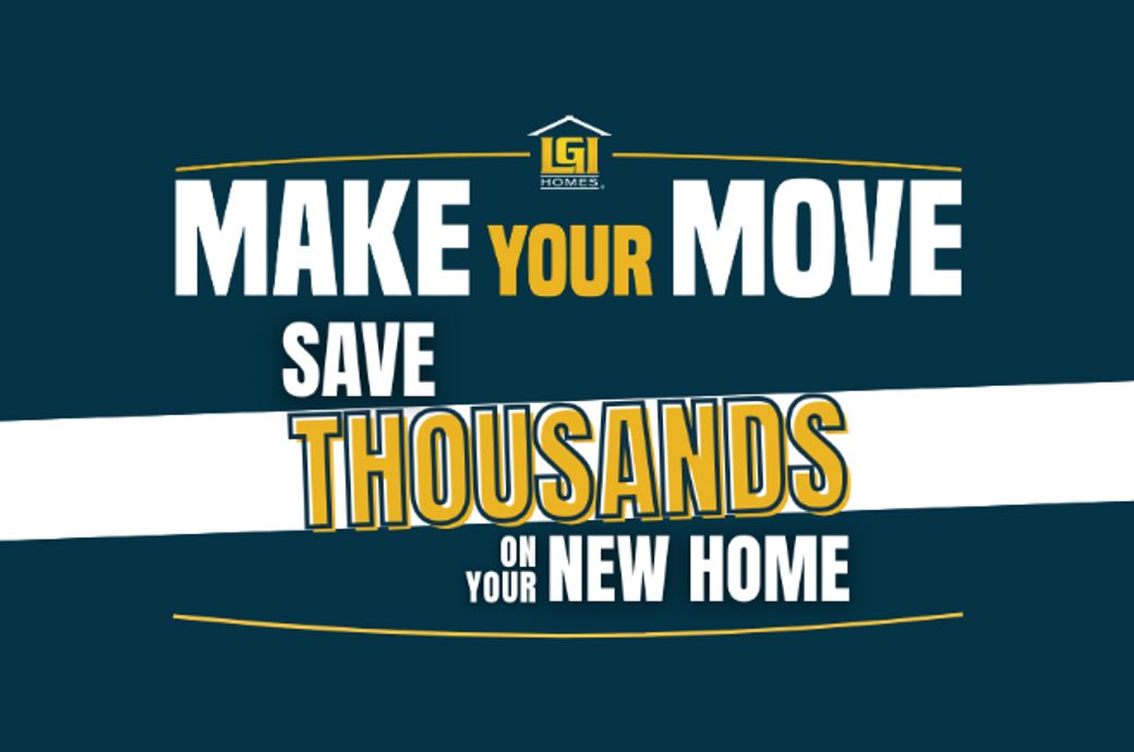 Incredible Deals on Select Move-in Ready Homes are Available Now!