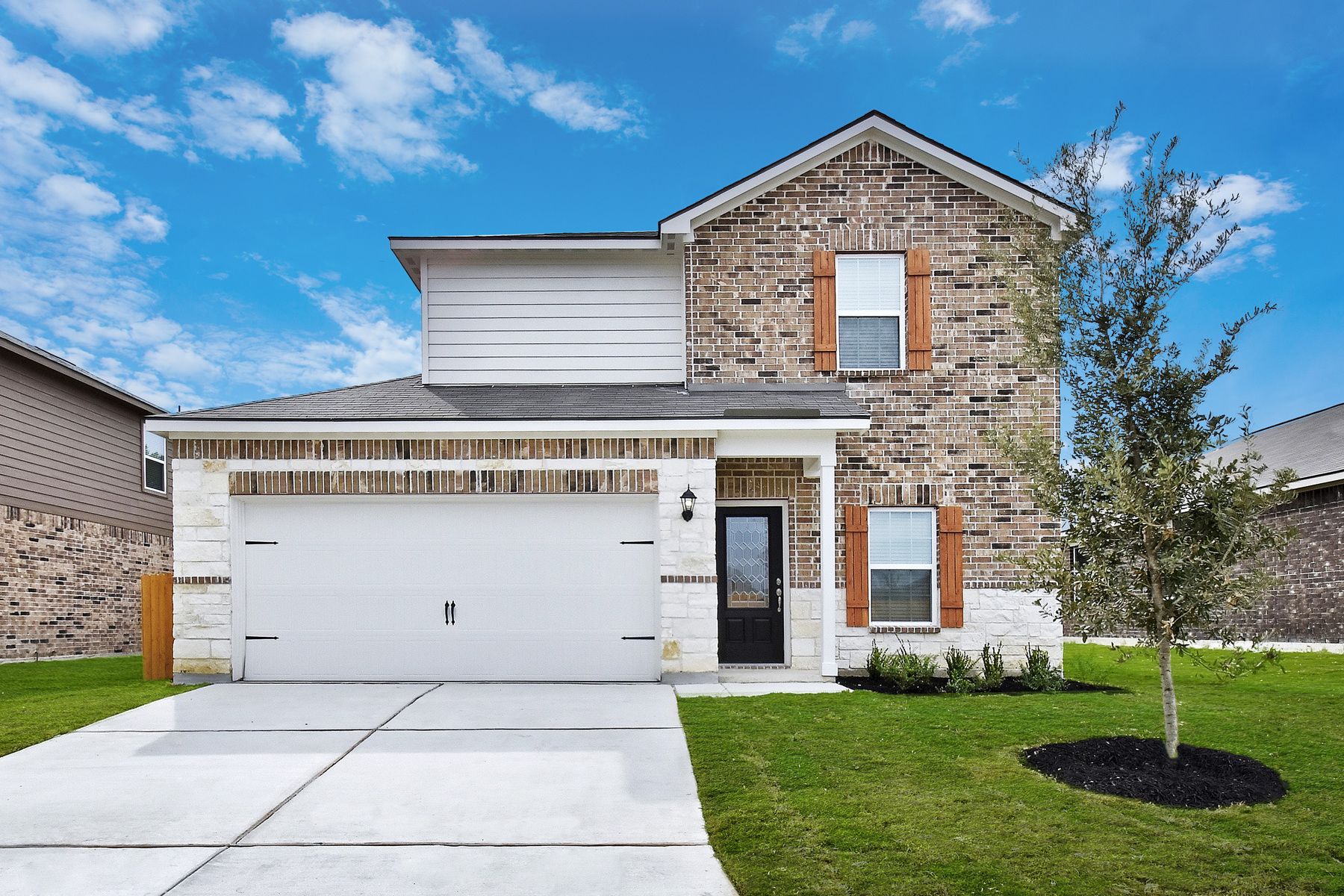 The Carson is a charming three-bedroom home at Luckey Ranch.