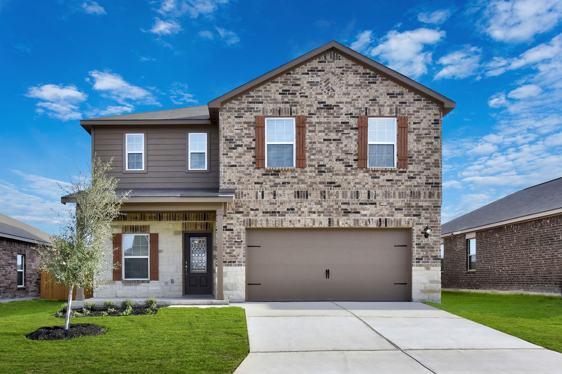 The Shelby is a spacious four-bedroom home at Luckey Ranch!