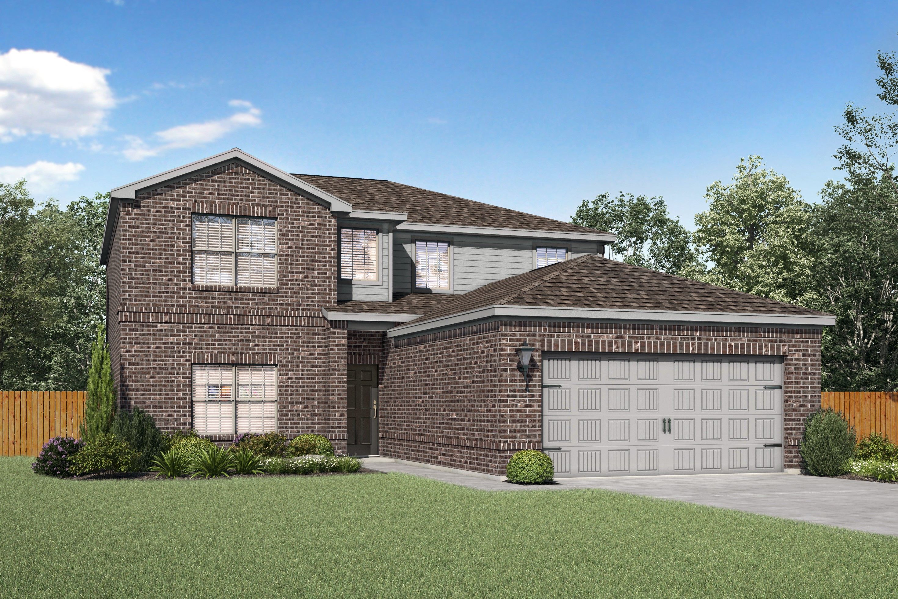 The Oakmont plan by LGI Homes