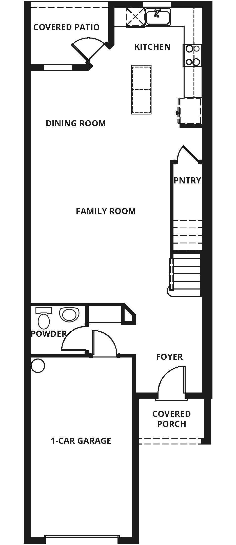 New-construction home with added features included