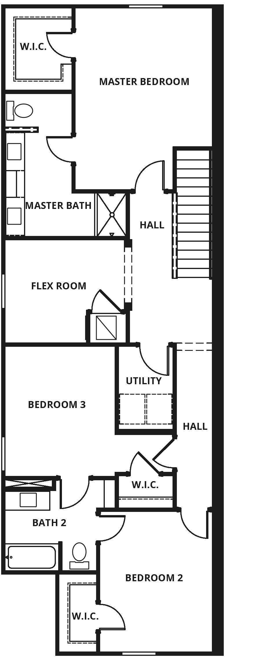 Large home with multiple spacious bedrooms