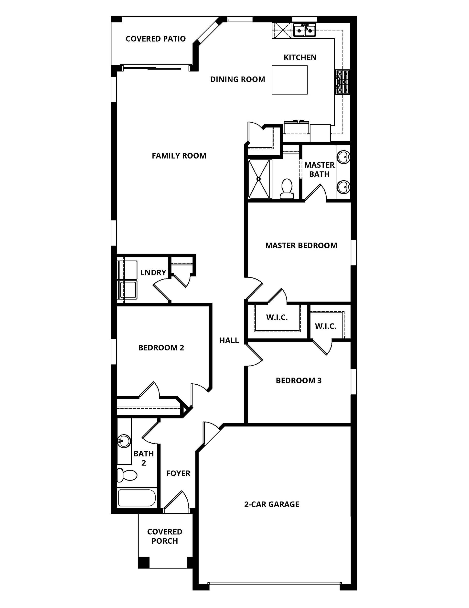 Spacious, one-story home with included upgrades
