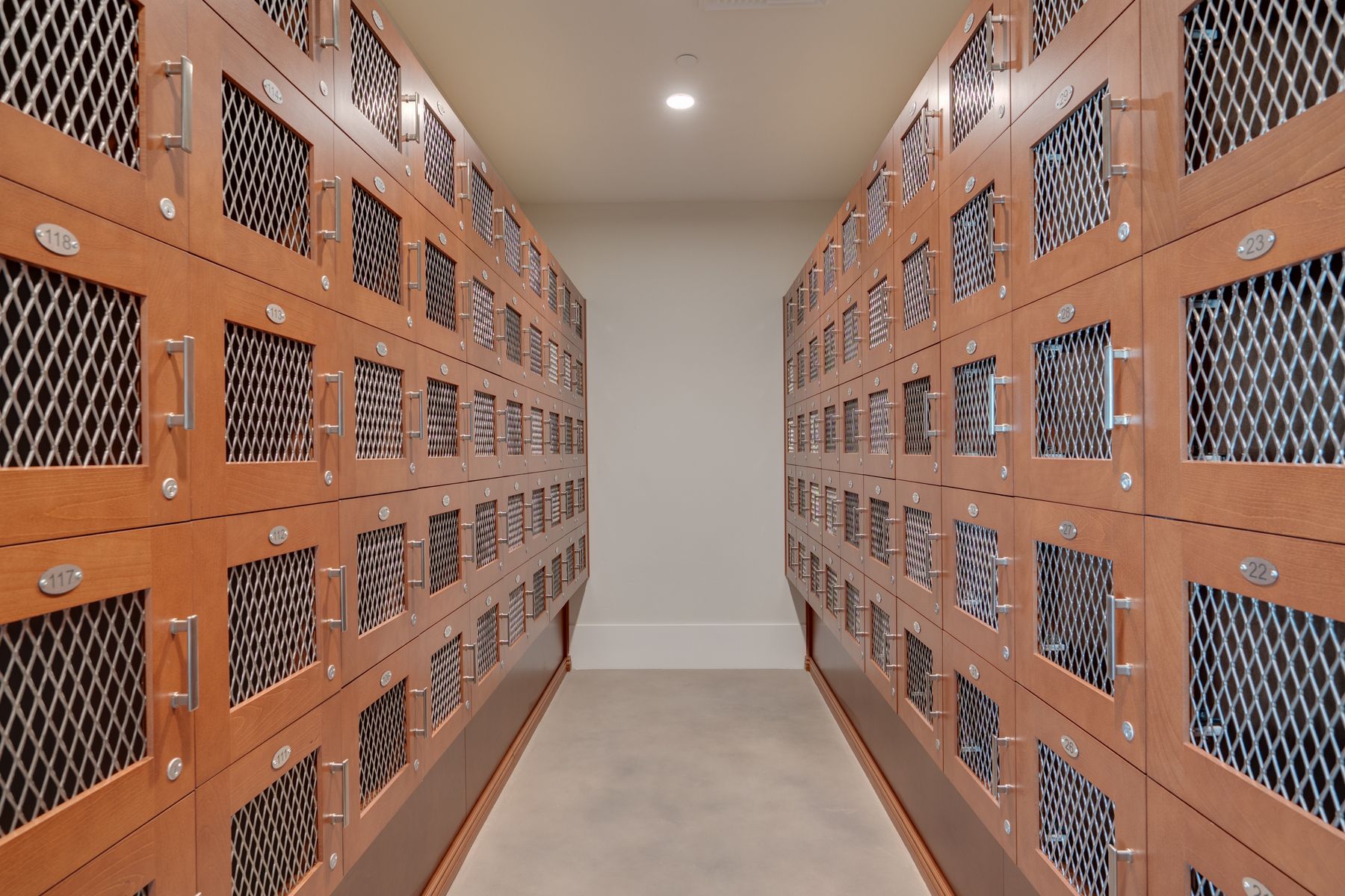 The Ranch House is home to a temperate-controlled wine locker room exclusive to residents of the community.