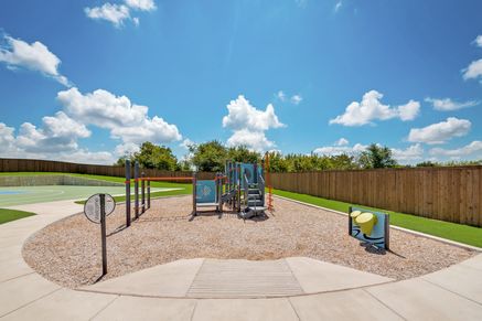 The children's playground at Shaw Creek Ranch.