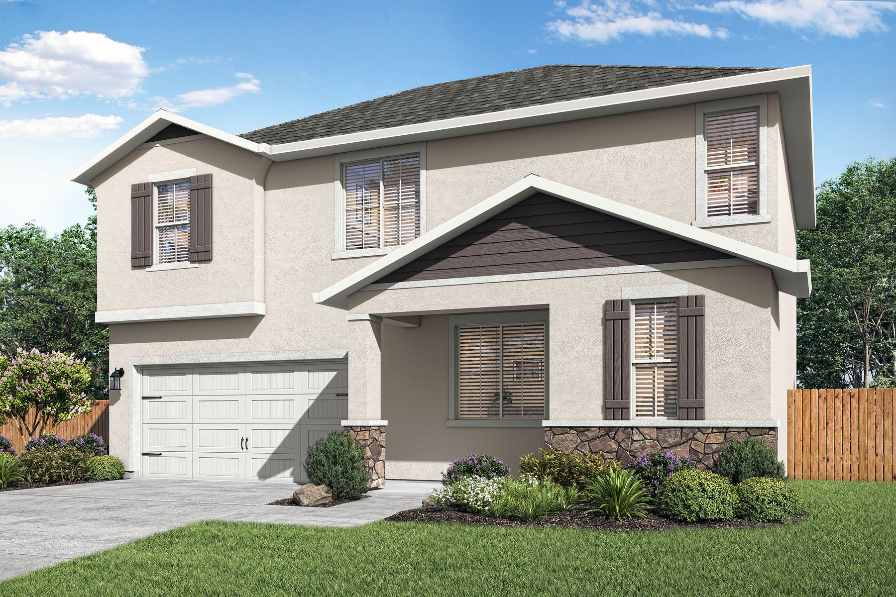 The Malibu is a gorgeous four-bedroom home at The Orchards!