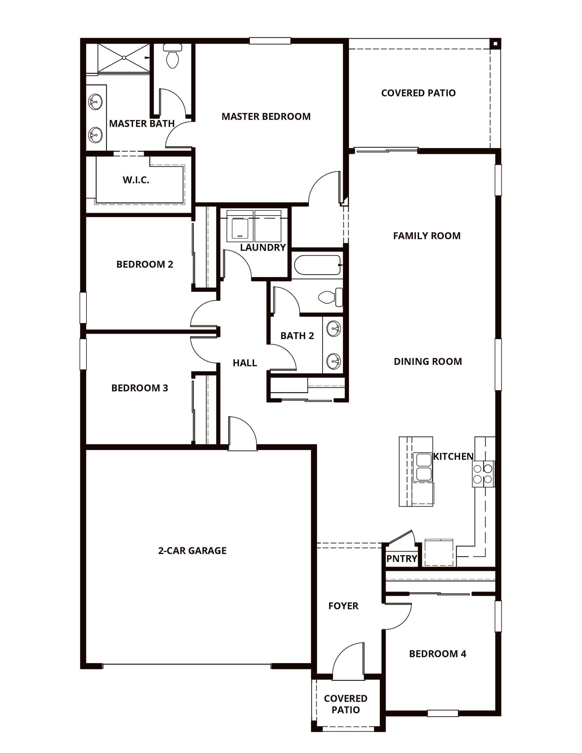 Move-in this stunning four-bedroom home quick!