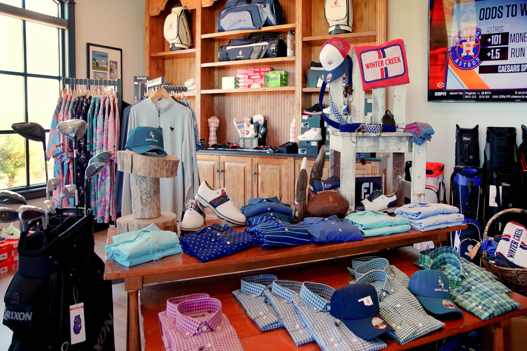 Head over to the Pro Shop for all of your golfing needs!