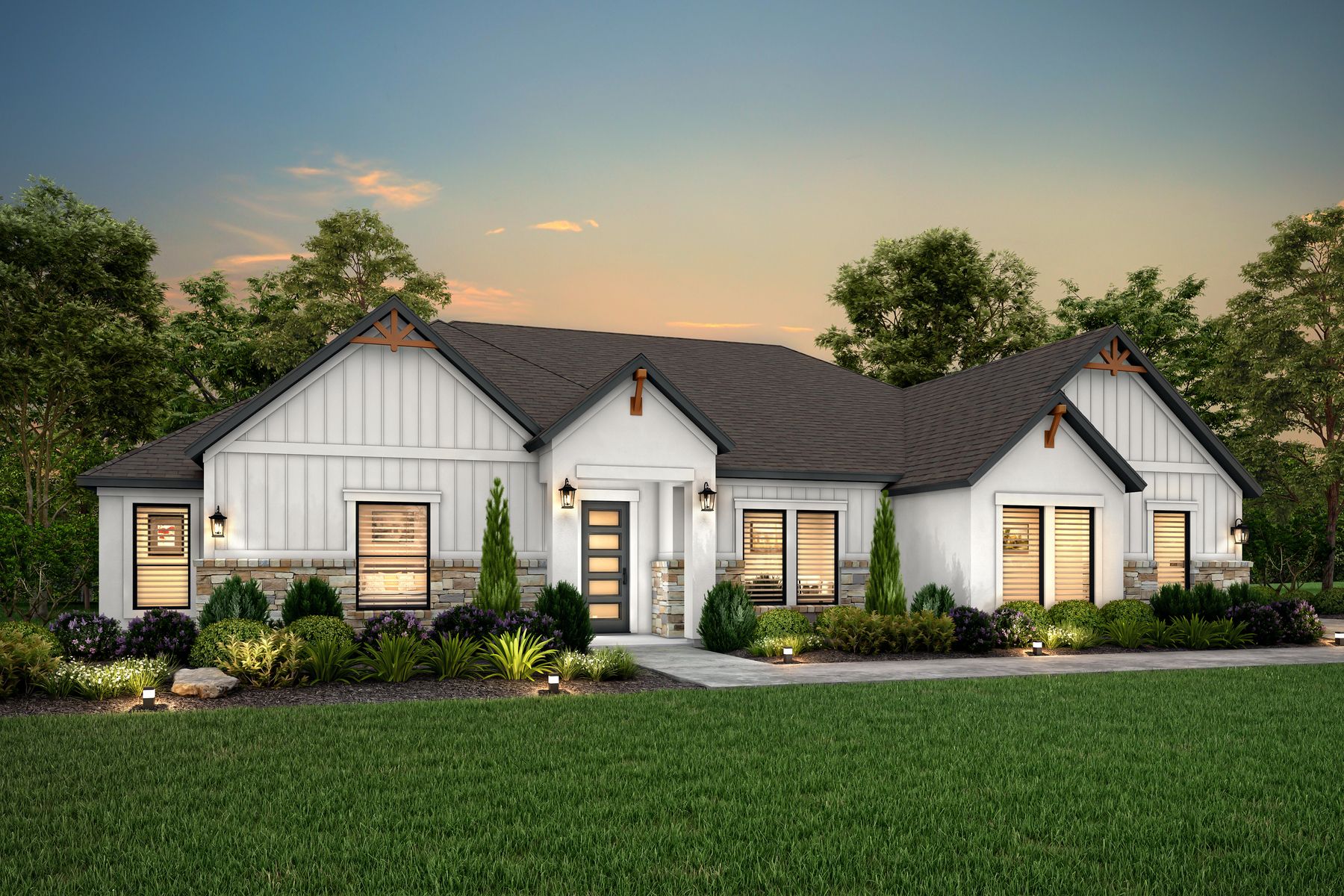 The beautiful Overholser plan has the space and upgrades you desire.