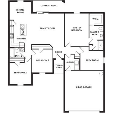 Open-concept layout with a bonus den!