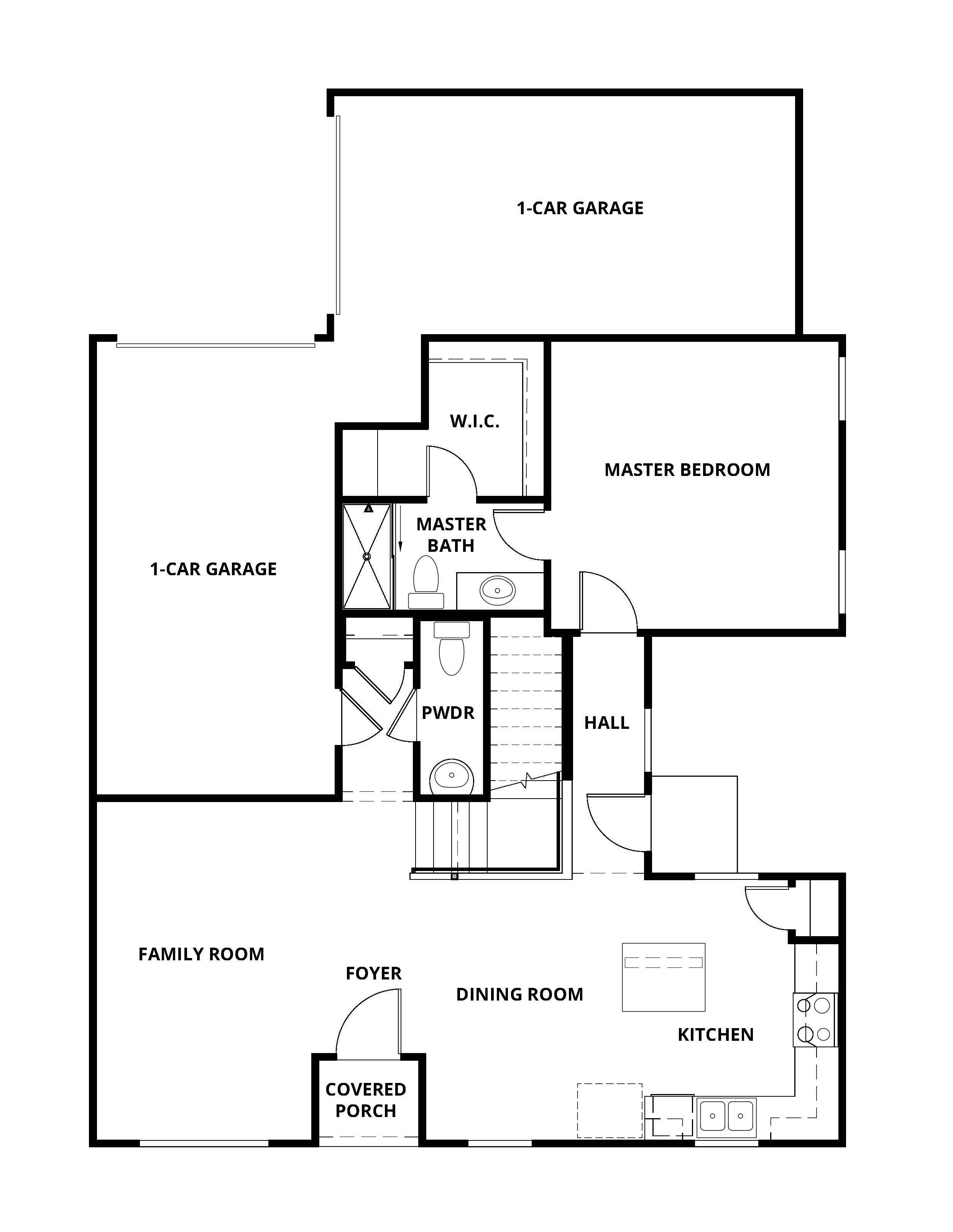 On the main floor, you will find the large master suite and spacious family room.