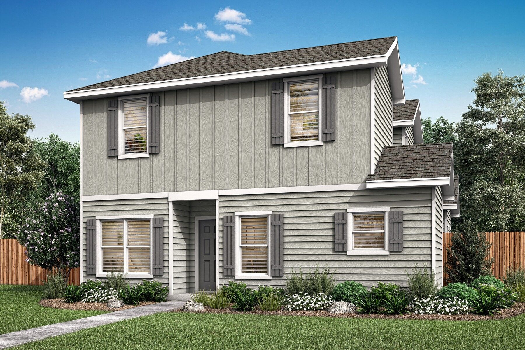 The Varick is a stunning, four-bedroom home at Luckey Ranch.