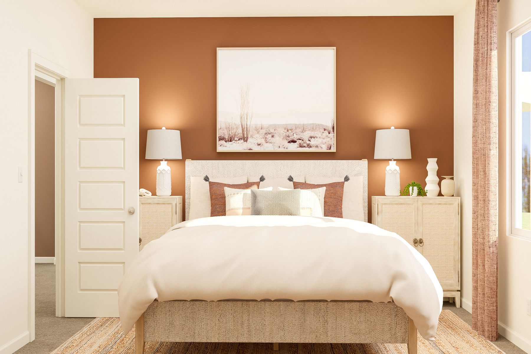 The master bedroom is your own private retreat to relax in at the end of the day!