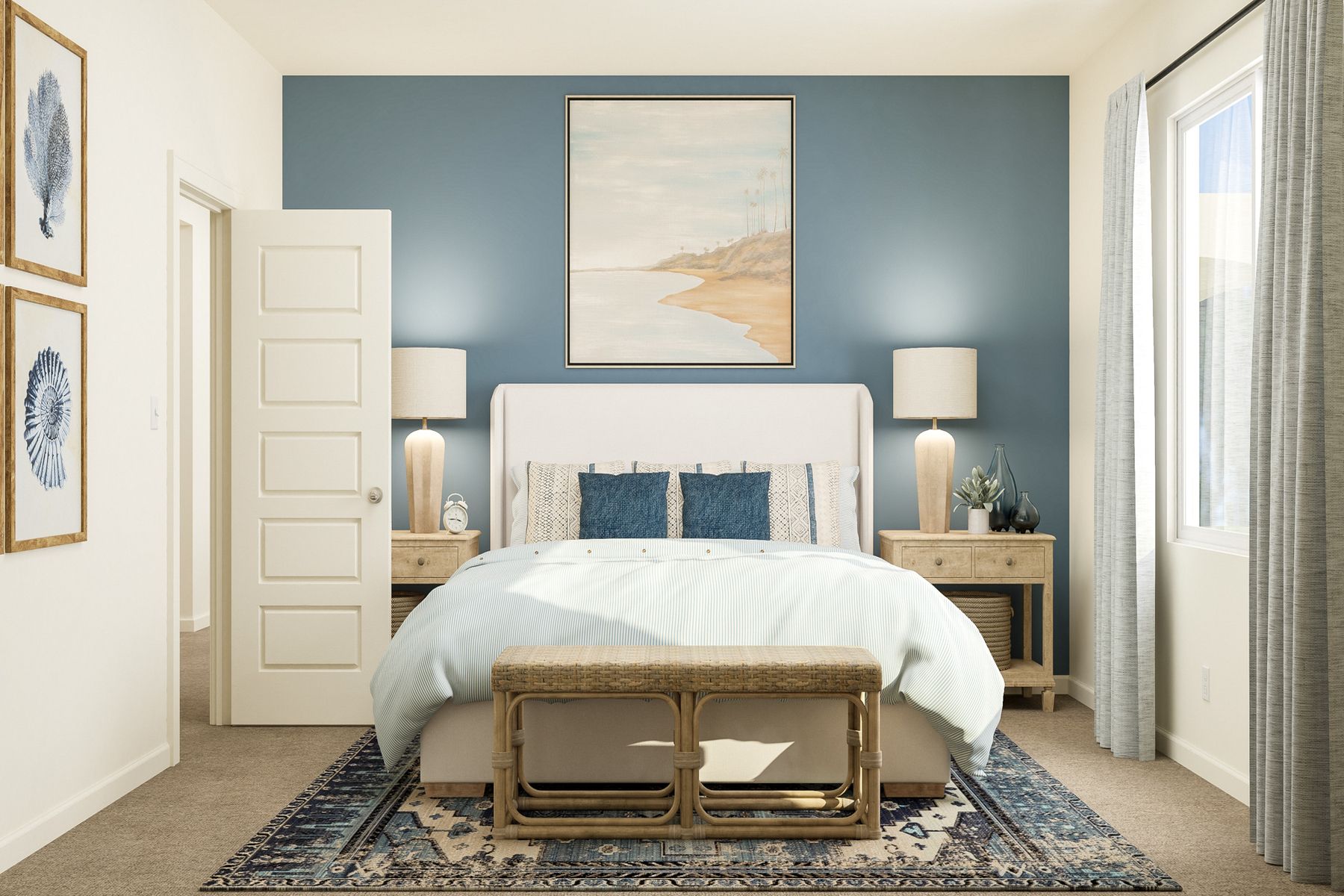 The master suite is your own private retreat!