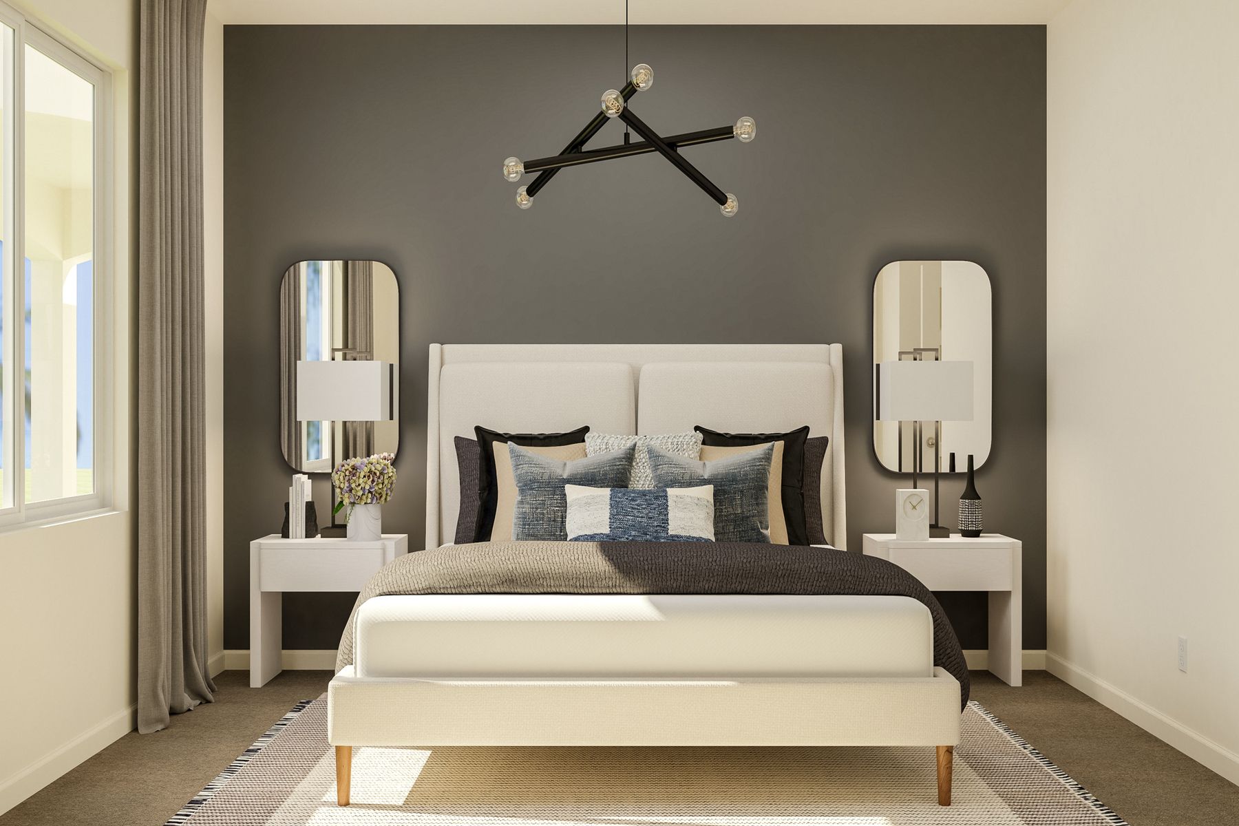 The master suite is your own private retreat!