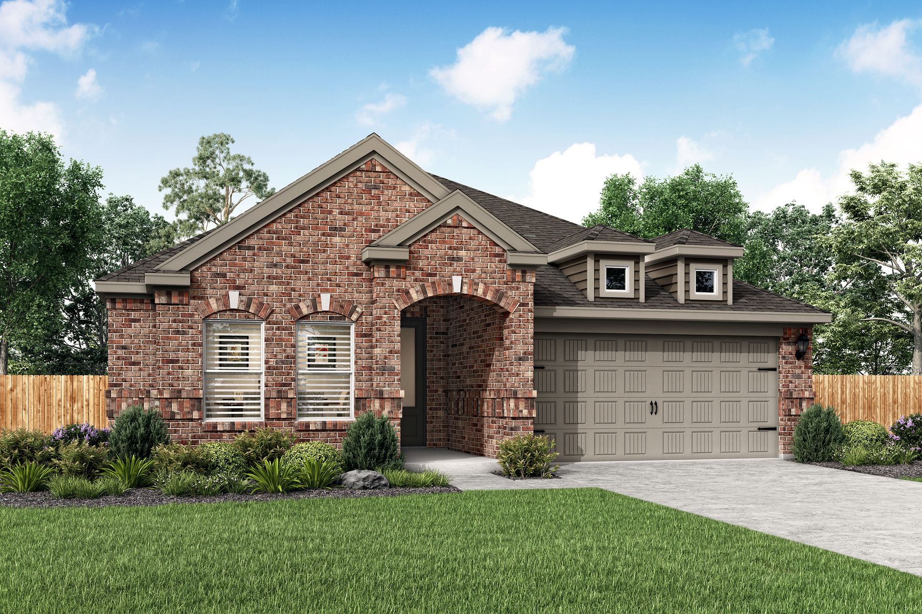 Stunning new home with included upgrades.