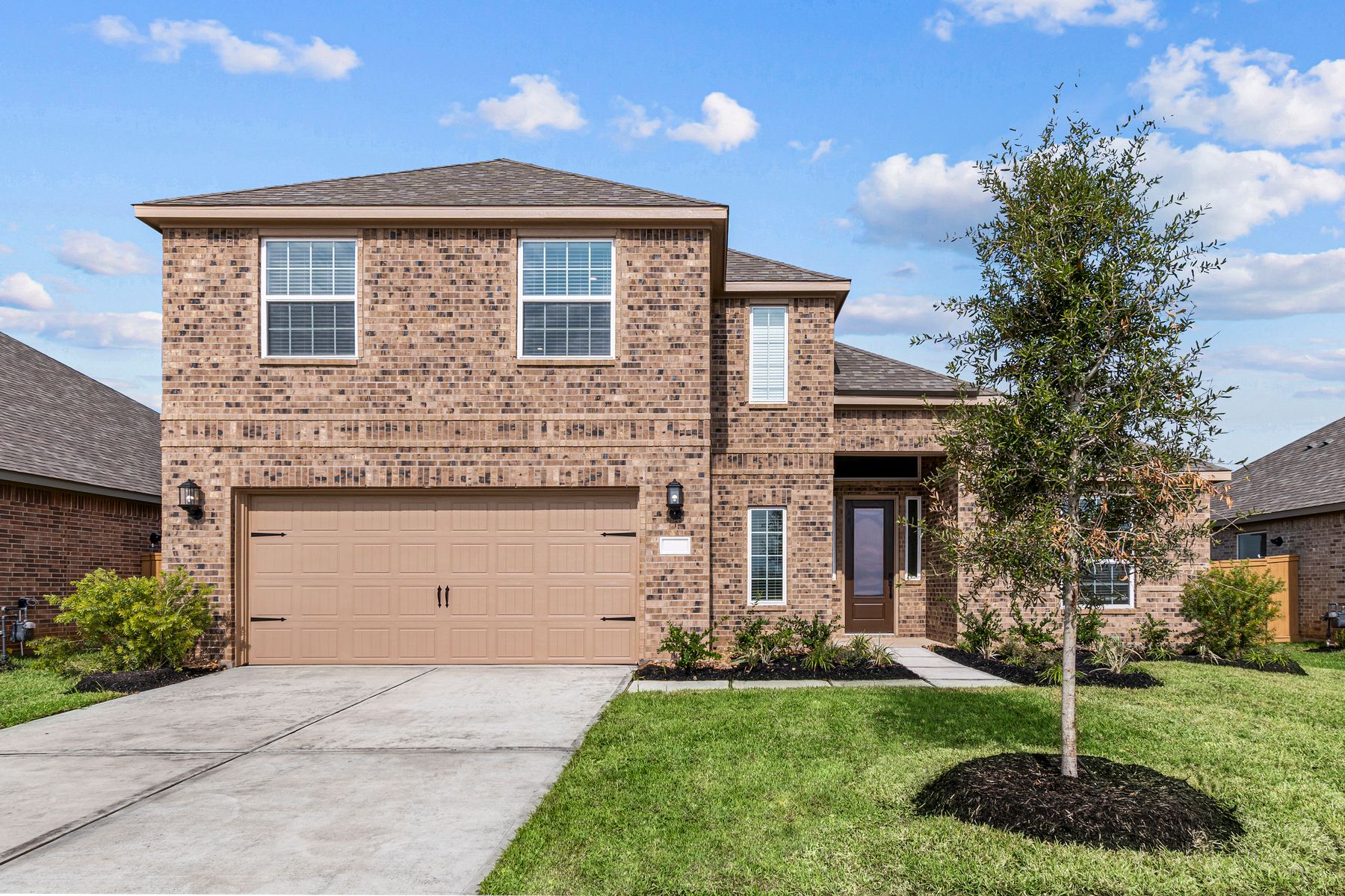 The Marquette is one of the two story homes offered at Lago Mar!