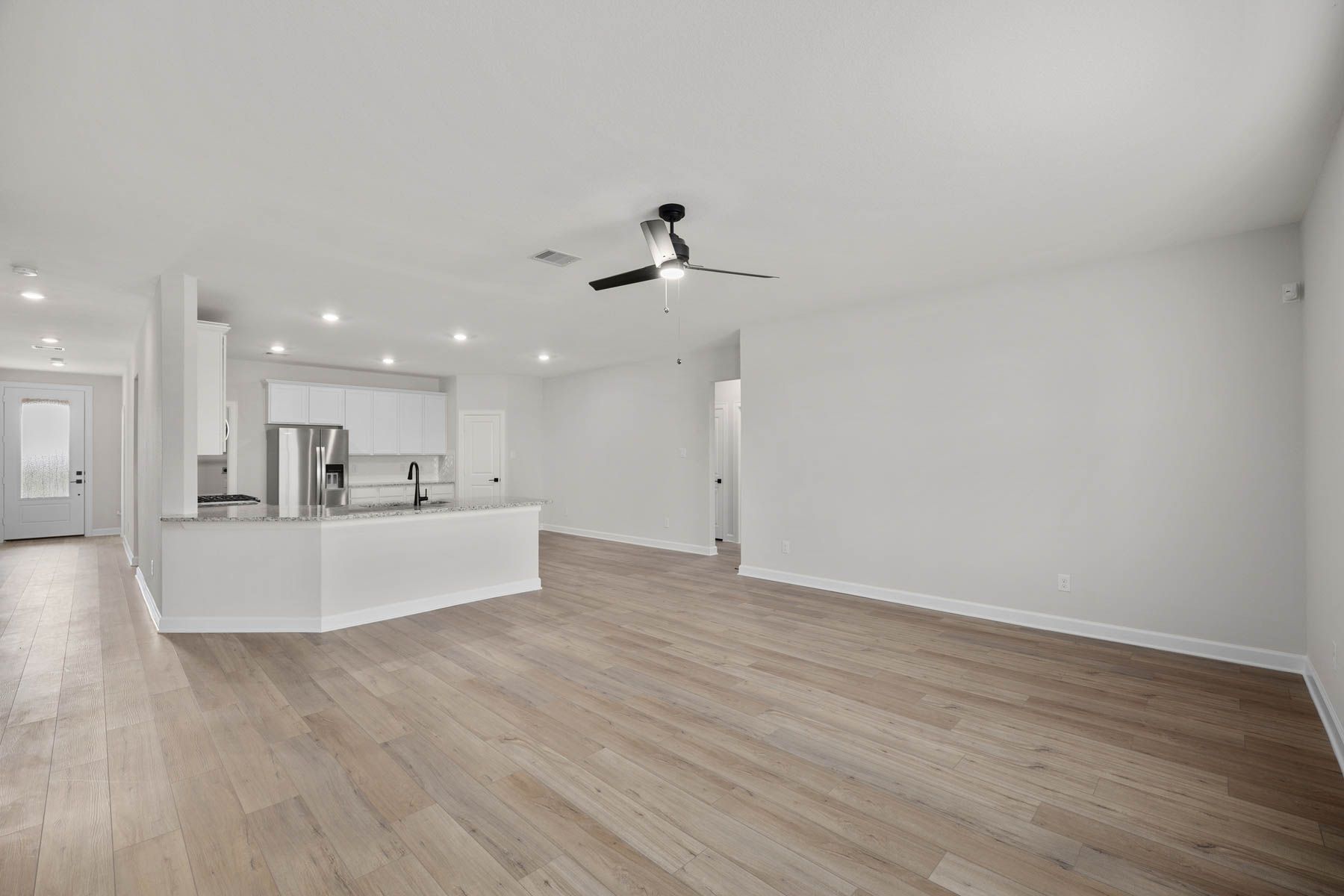 Watch a sports game or have a movie night in your spacious family room!