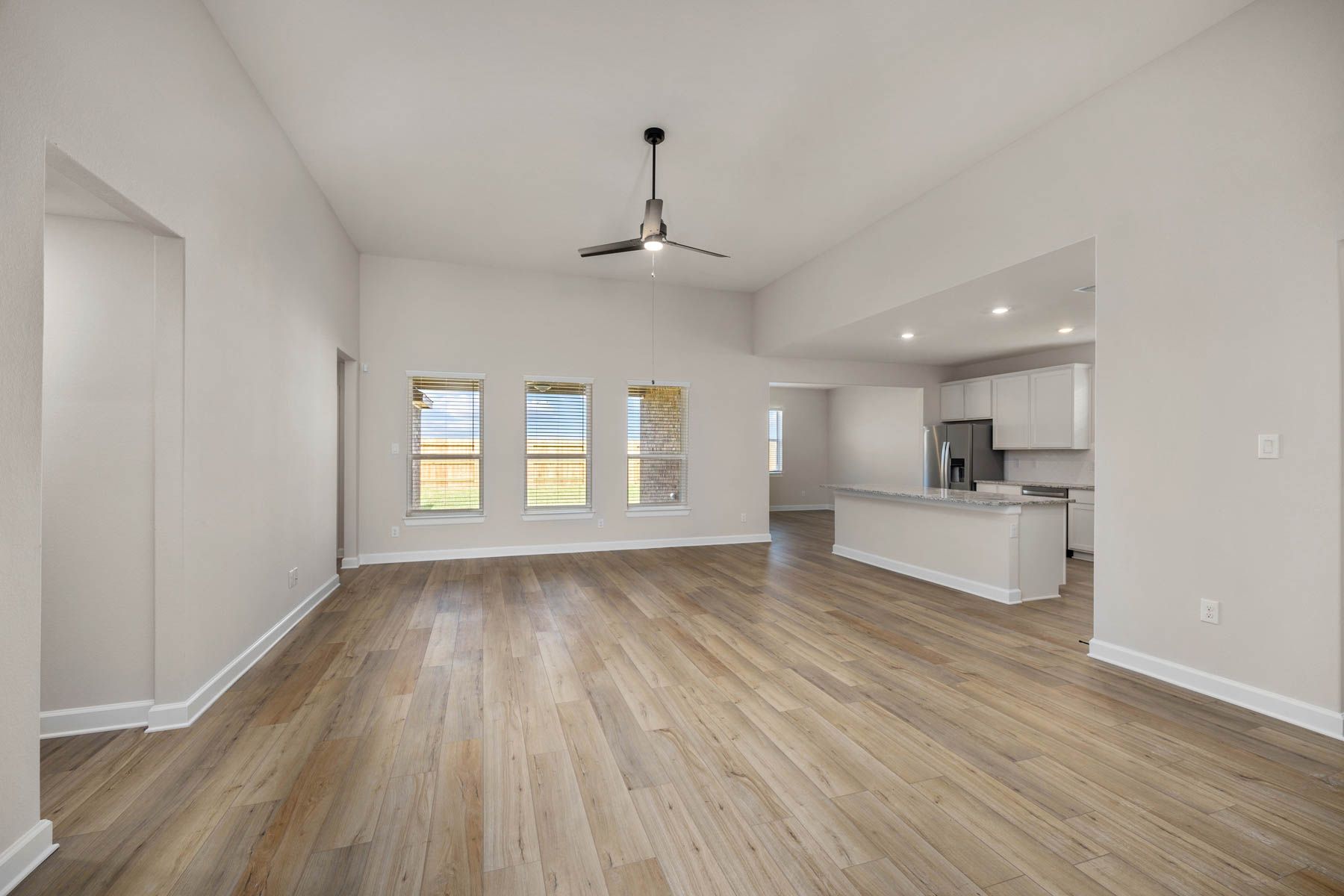 Watch a sports game or have a movie night in your spacious family room!