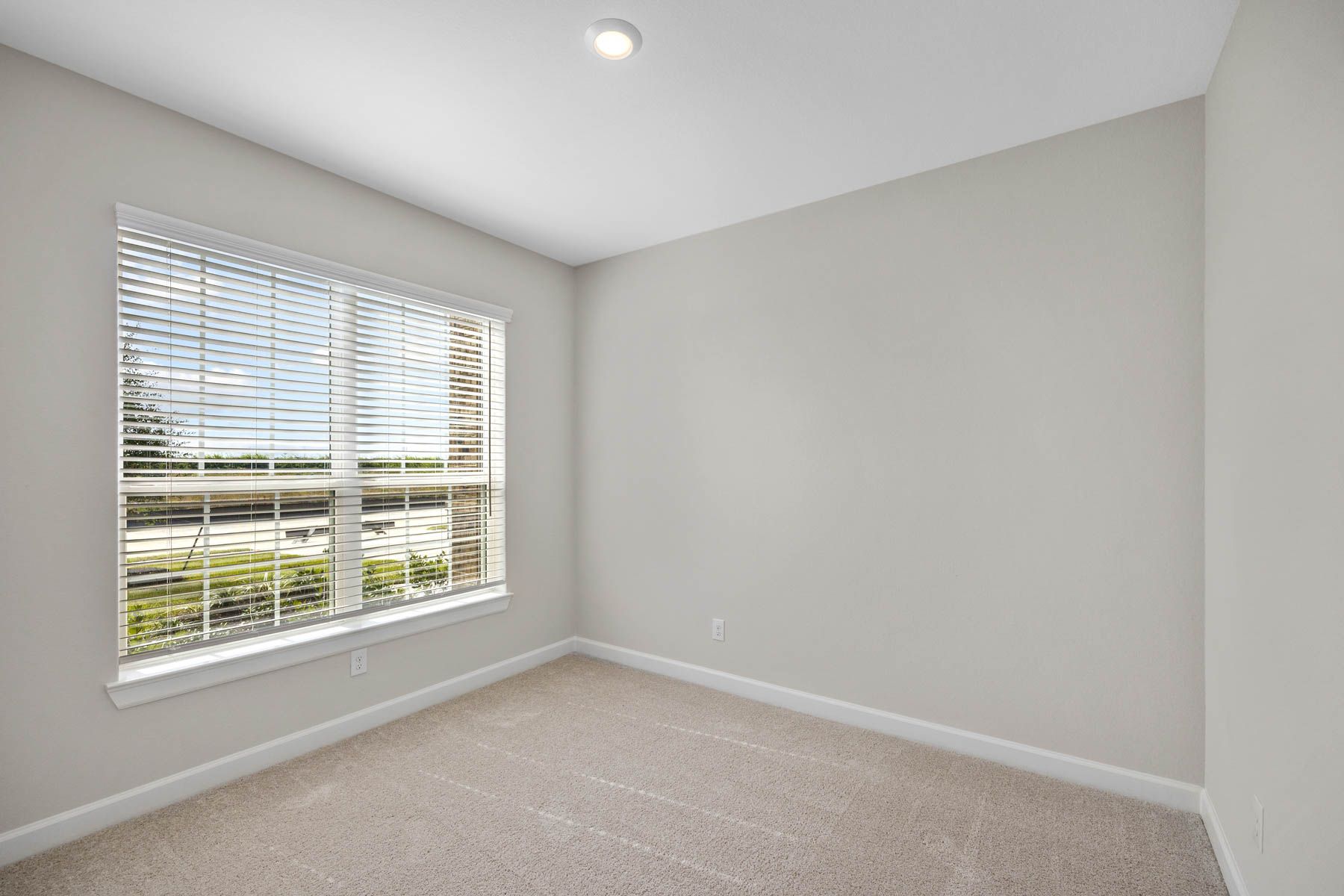 The secondary bedrooms can be used as an office space or guest room!