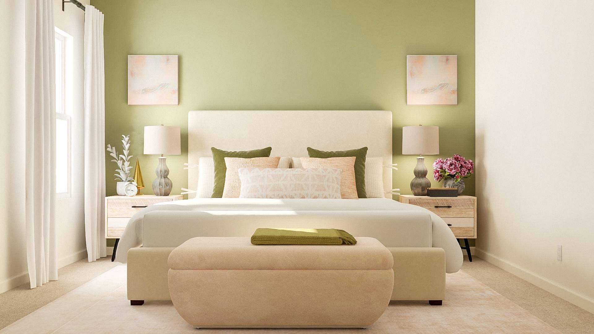 Escape at the end of each day to your private master retreat.