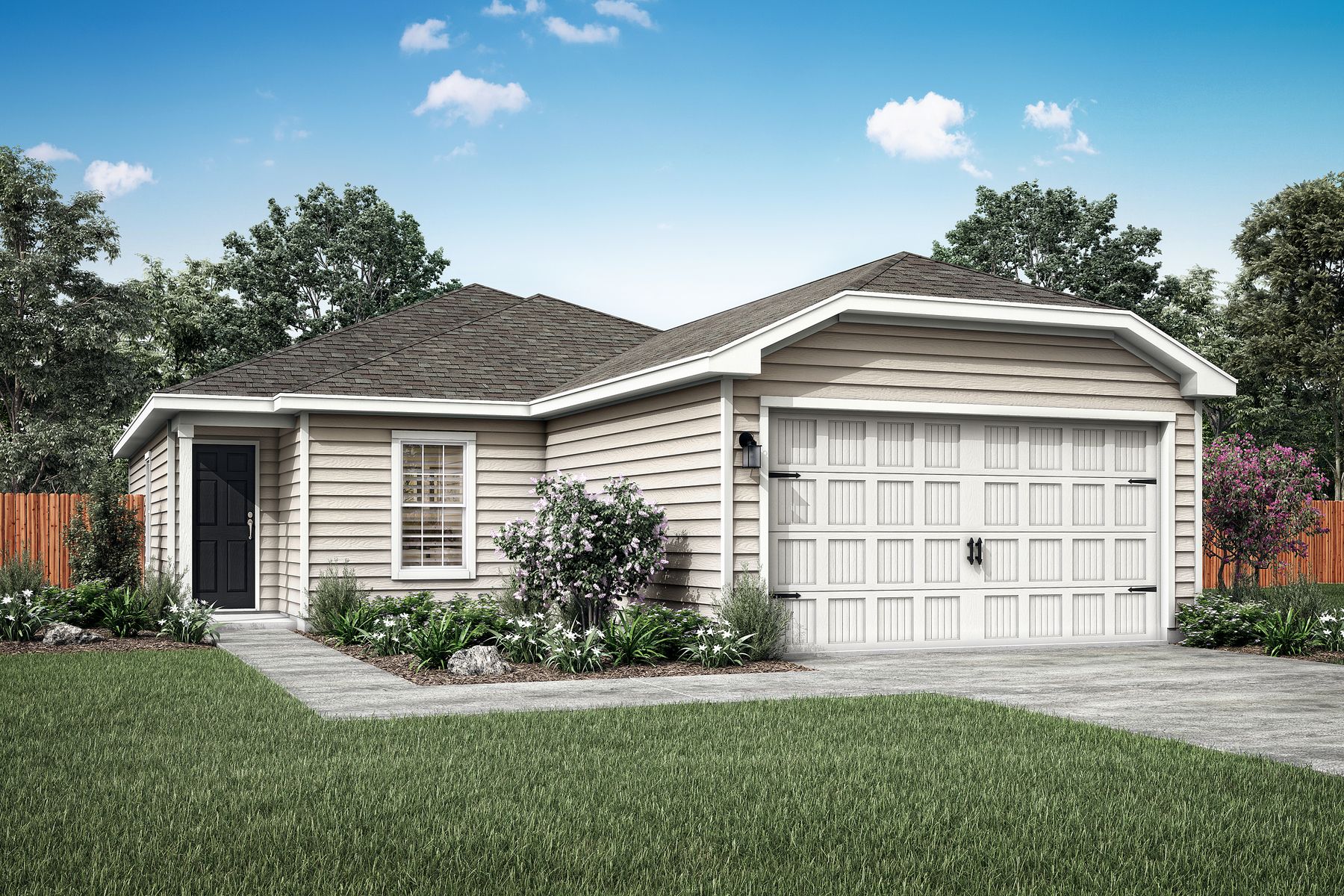 Bay Plan at Luckey Ranch in San Antonio, TX by LGI Homes