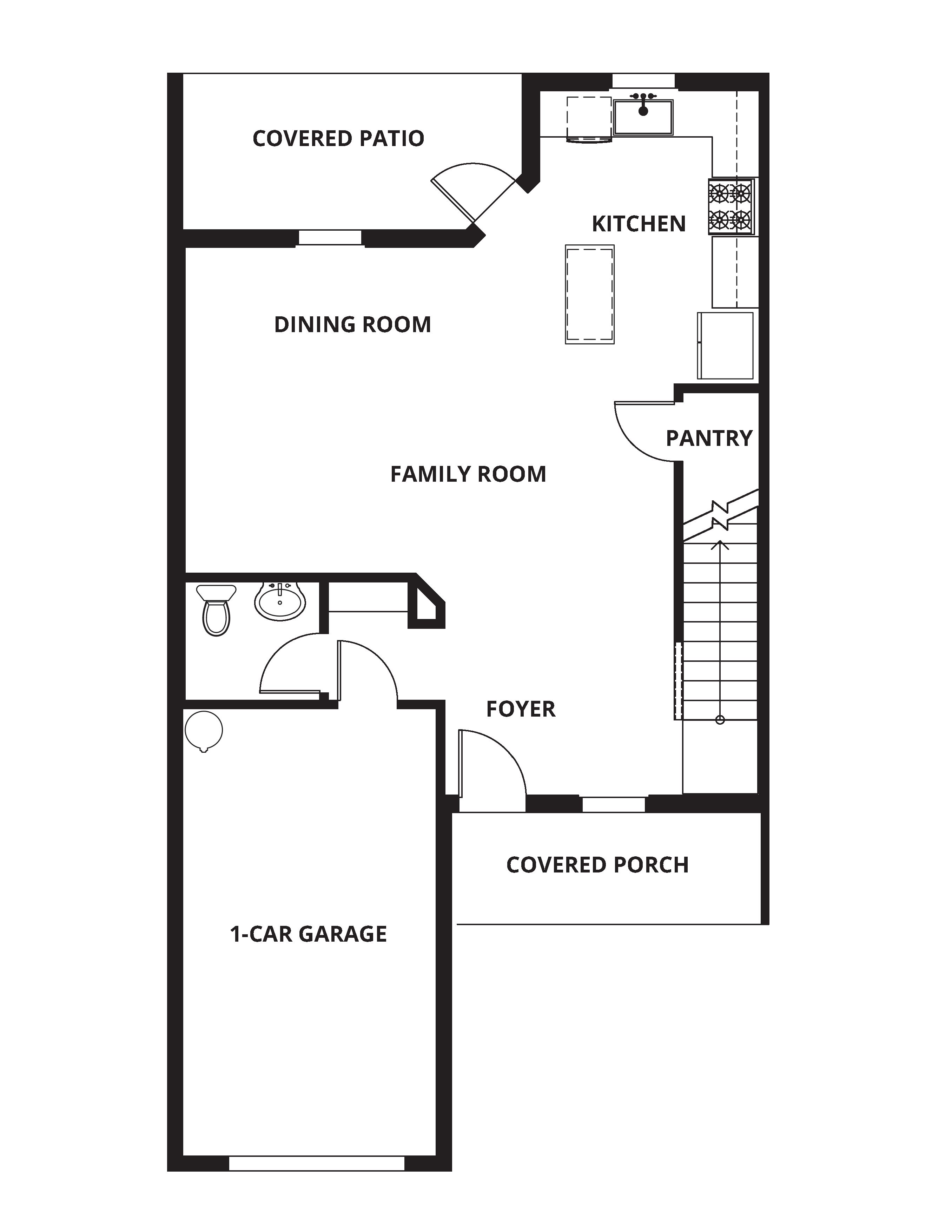 The first floor of the Bay