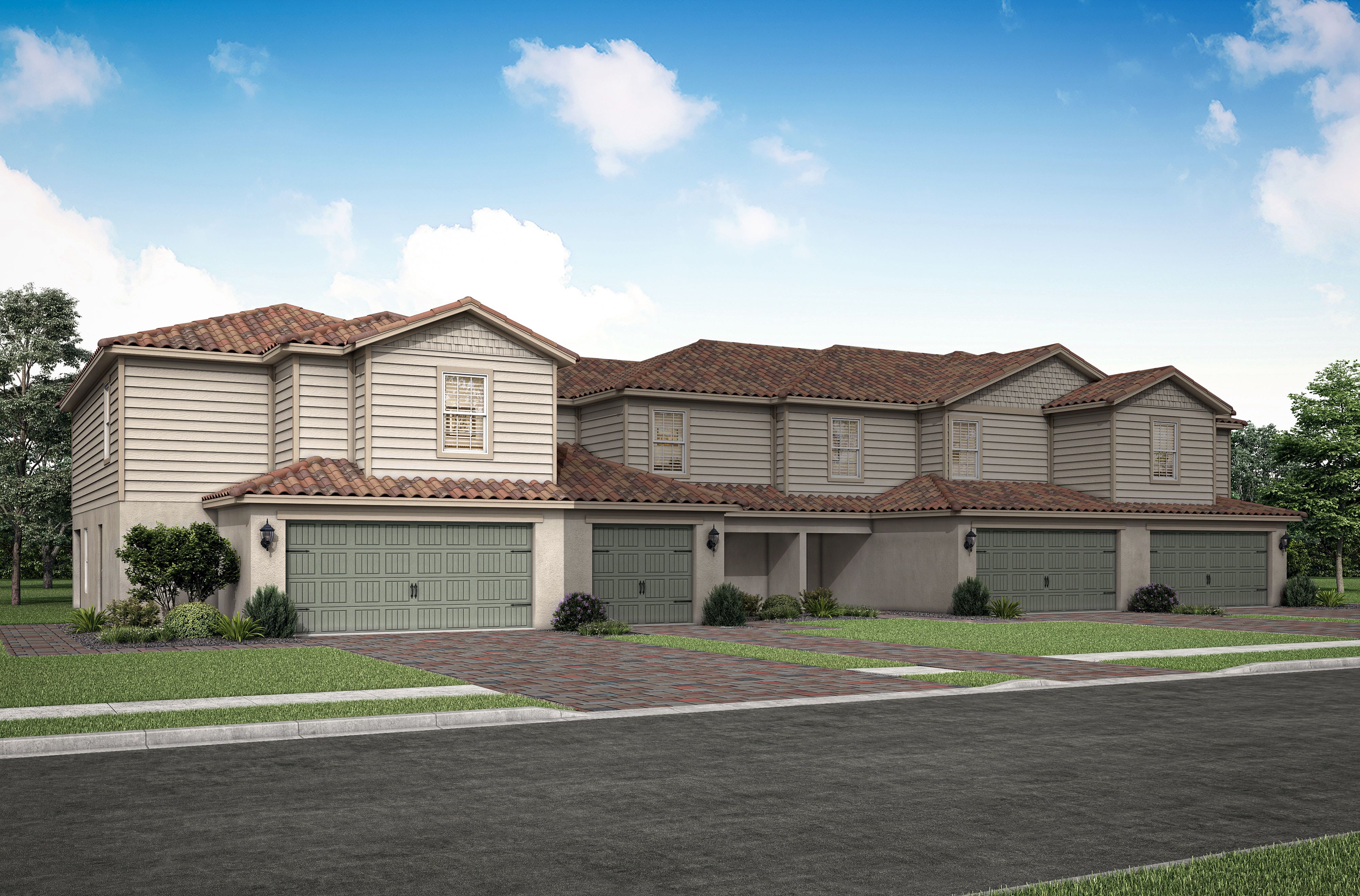 The Glades townhome by LGI Homes