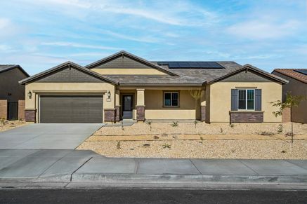 The Pismo plan is a spacious five-bedroom, three-bath home.