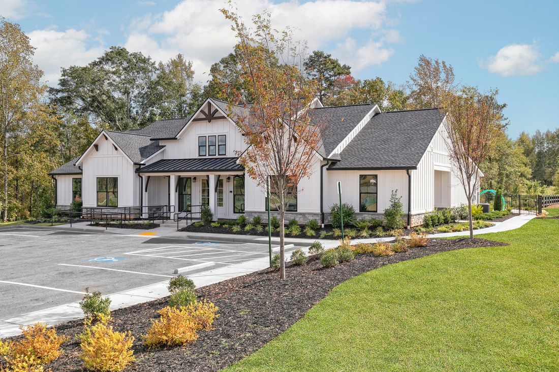 The Bunn Farms Clubhouse is ready for residents to use!
