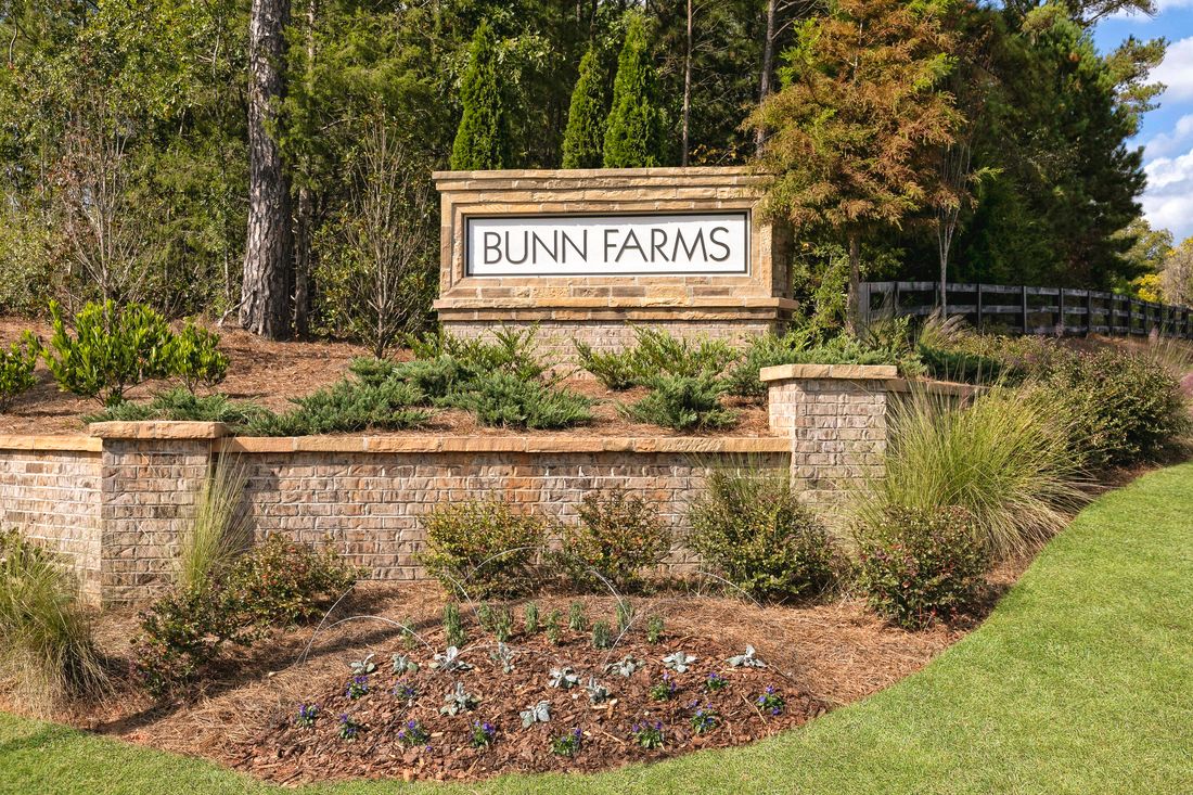 The Bunn Farms monument 
