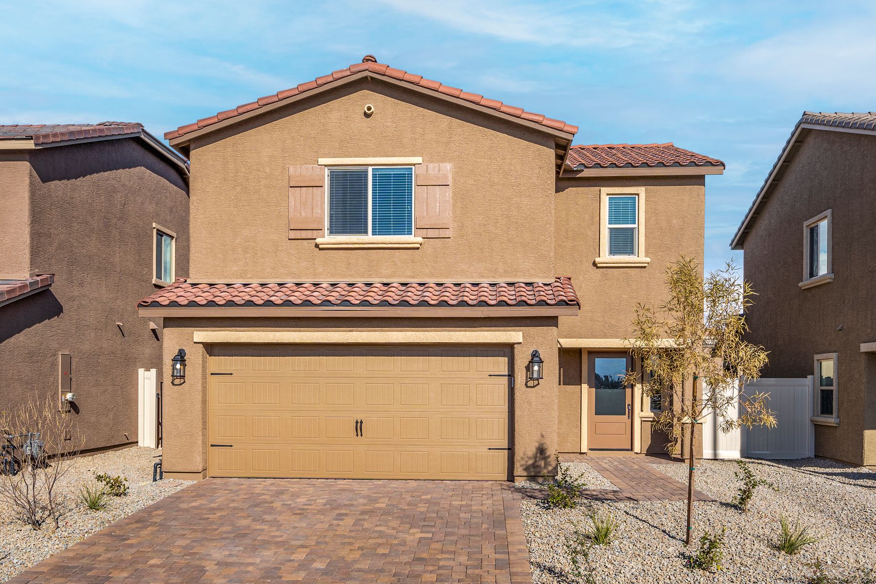 LGI Homes offers two story homes with stucco exteriors at Sienna Square!