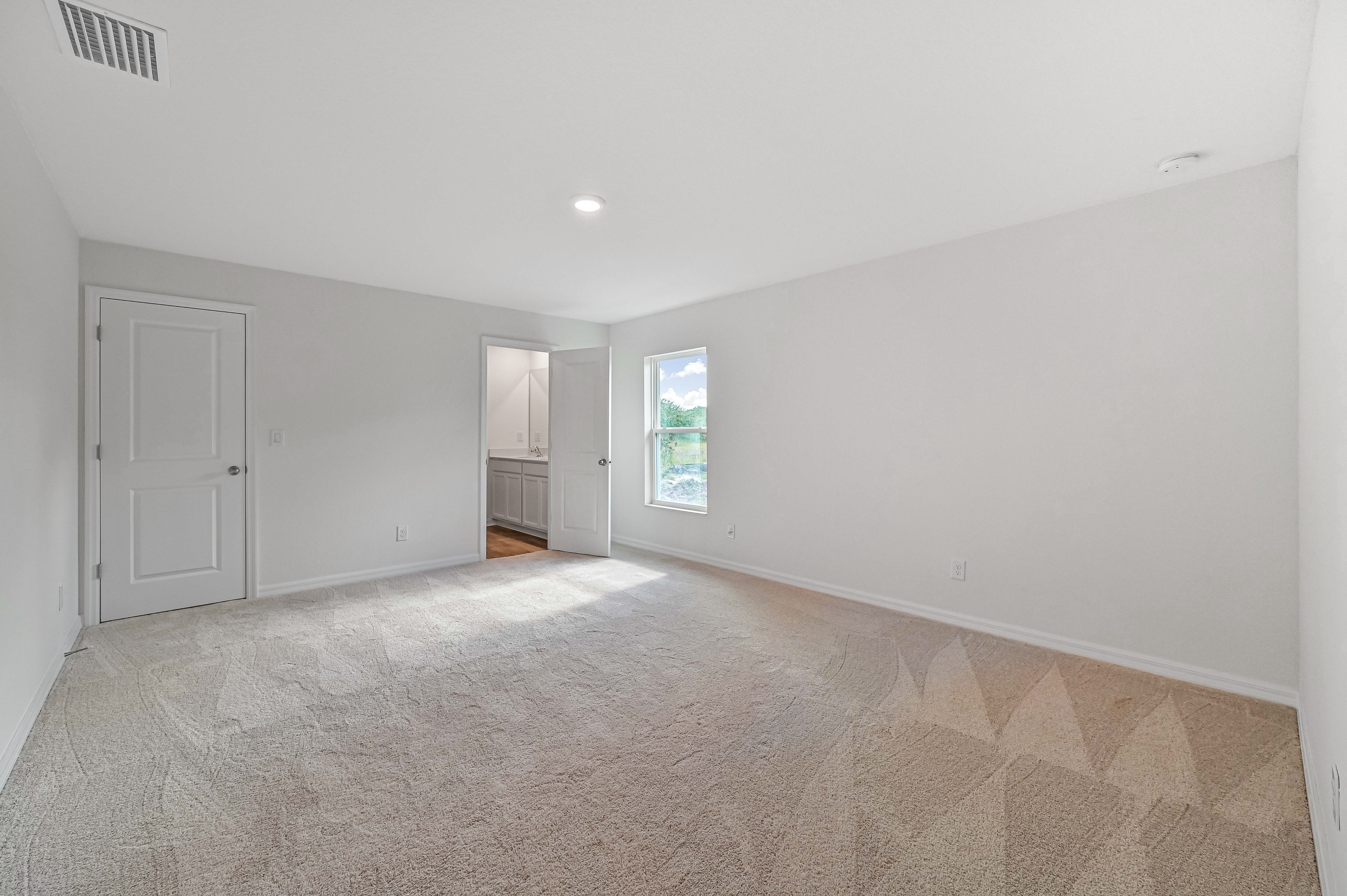 The Capris has spacious, well lite bedrooms