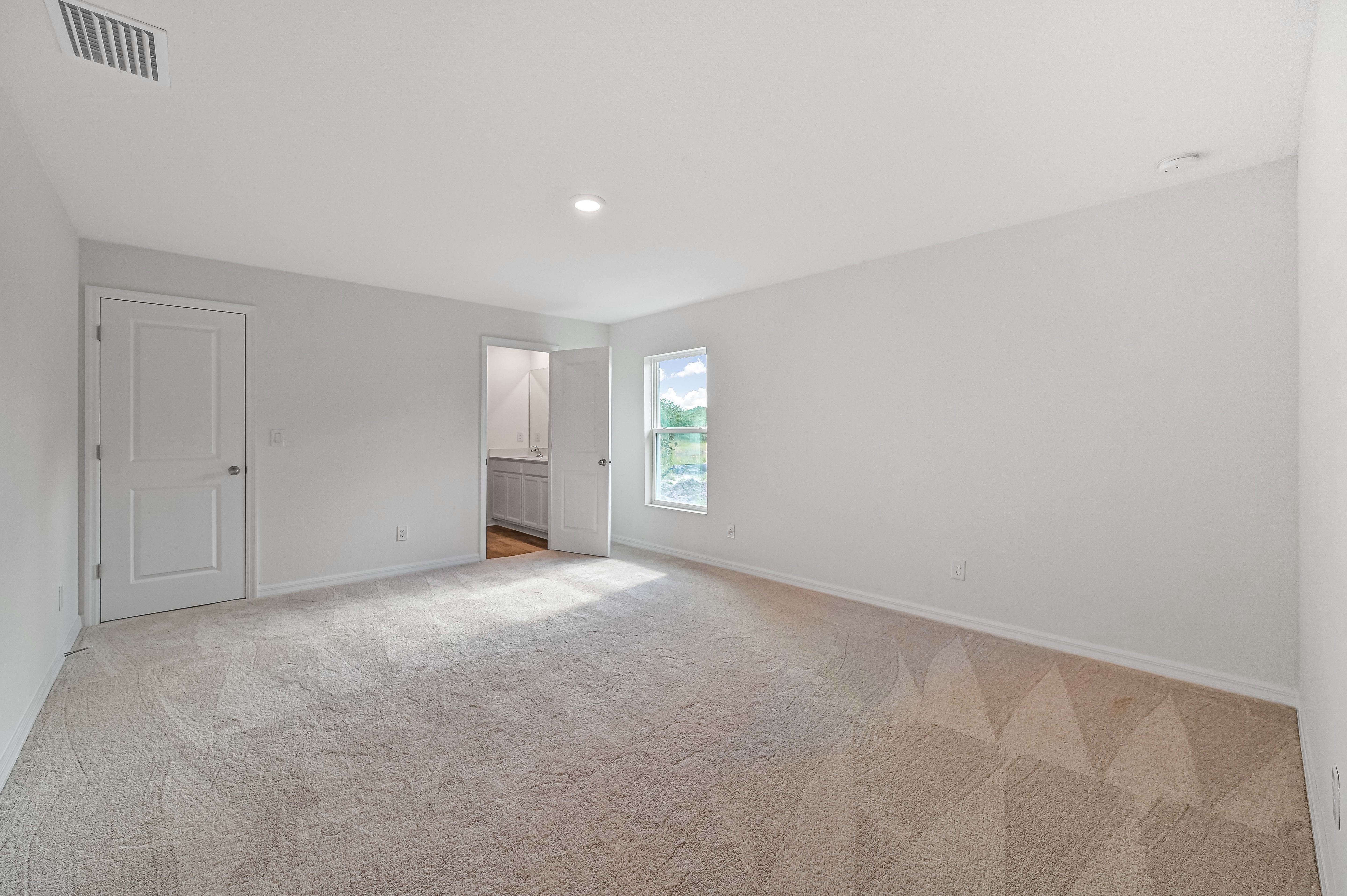 The Capris has spacious, well lite bedrooms