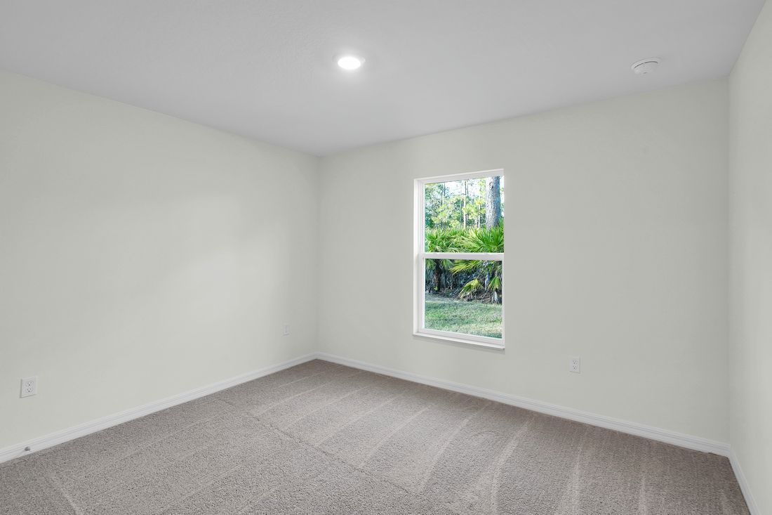 The spare bedrooms are also spacious and have natural lighting