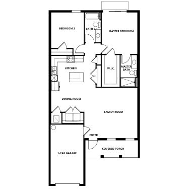 The floor plan of the Carlo