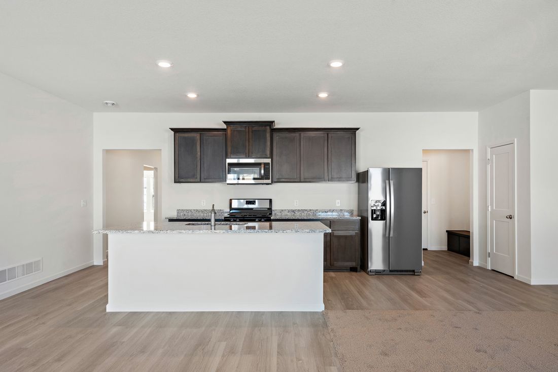 The chef ready kitchen of the Goodhue