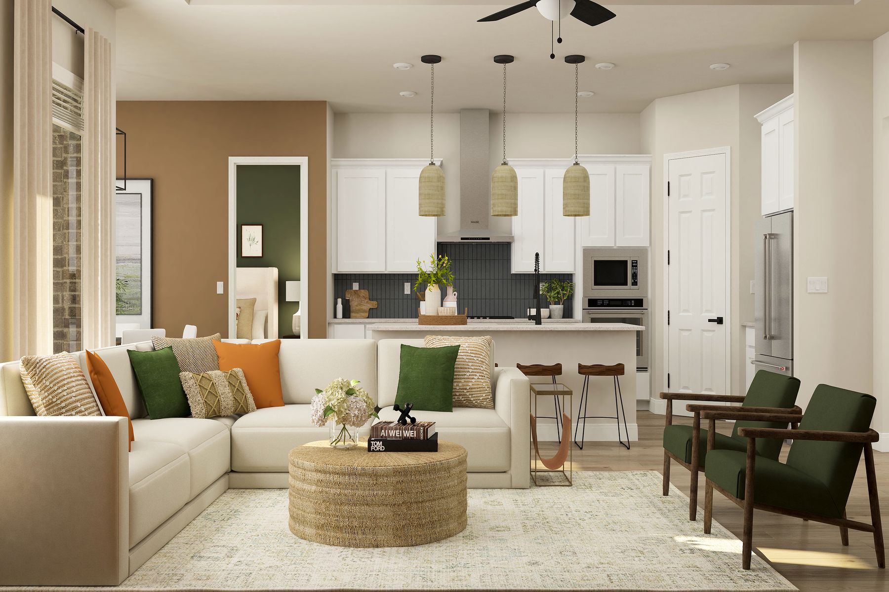Open floor plan