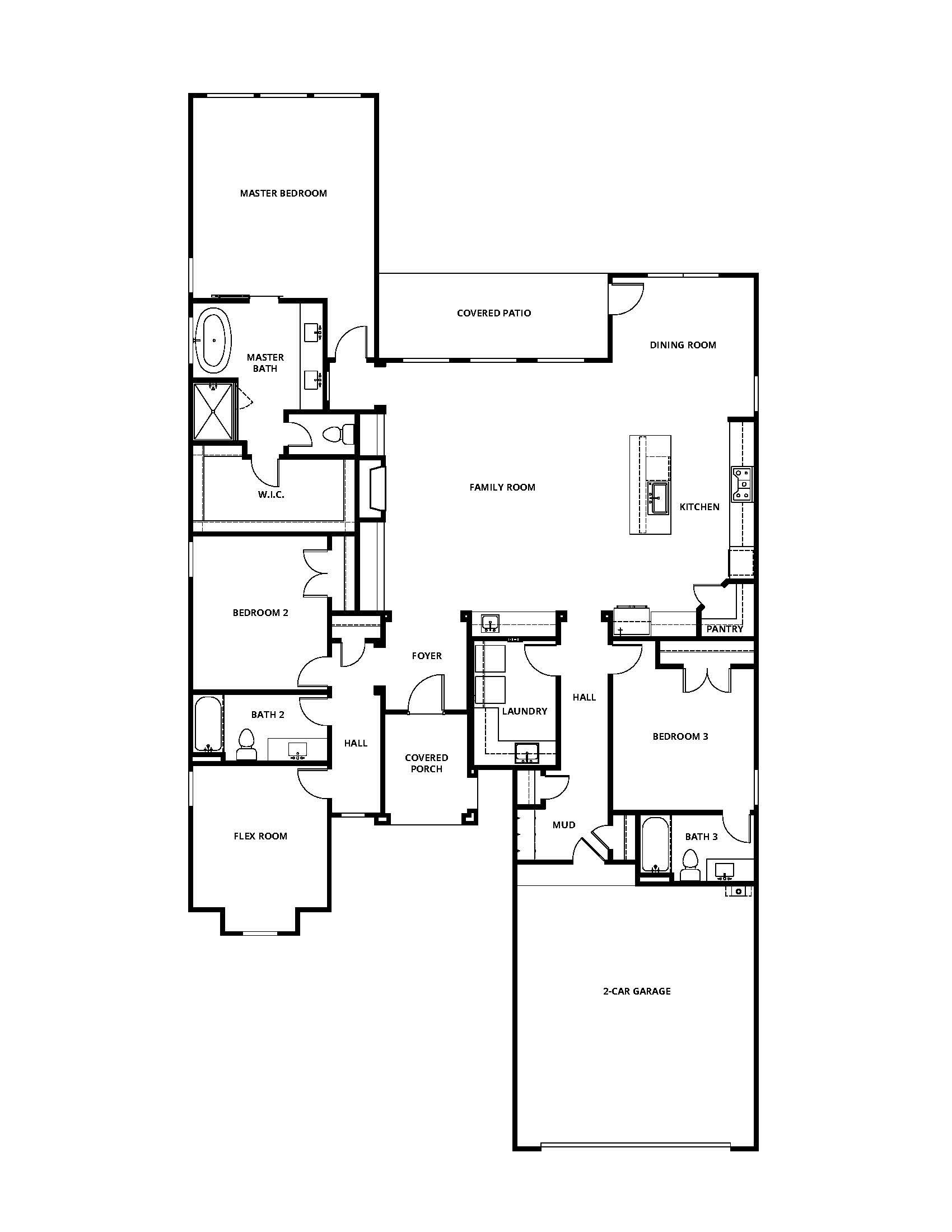 Incredible 3 bedroom, 3 bath house.